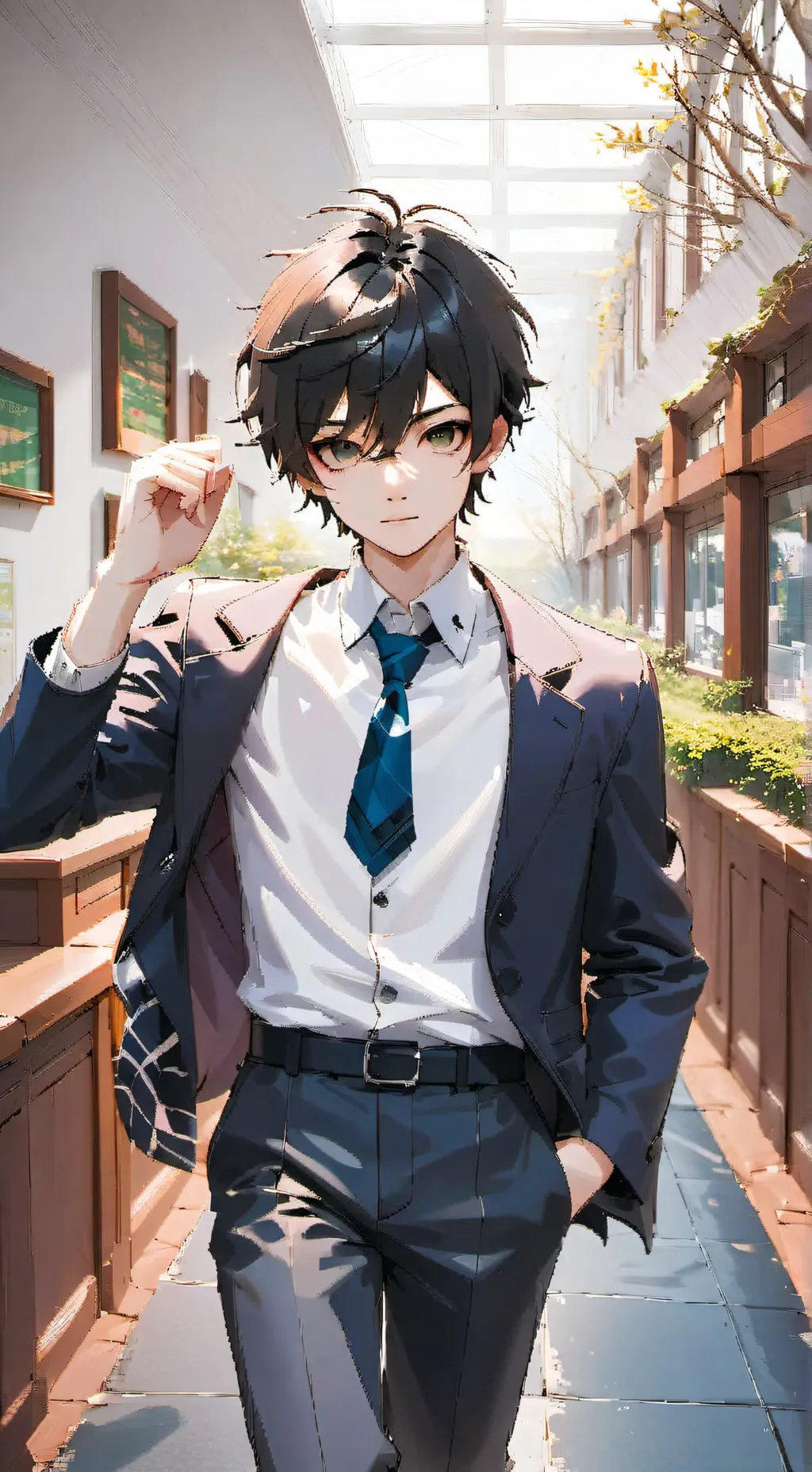 ai character: Ryūji background