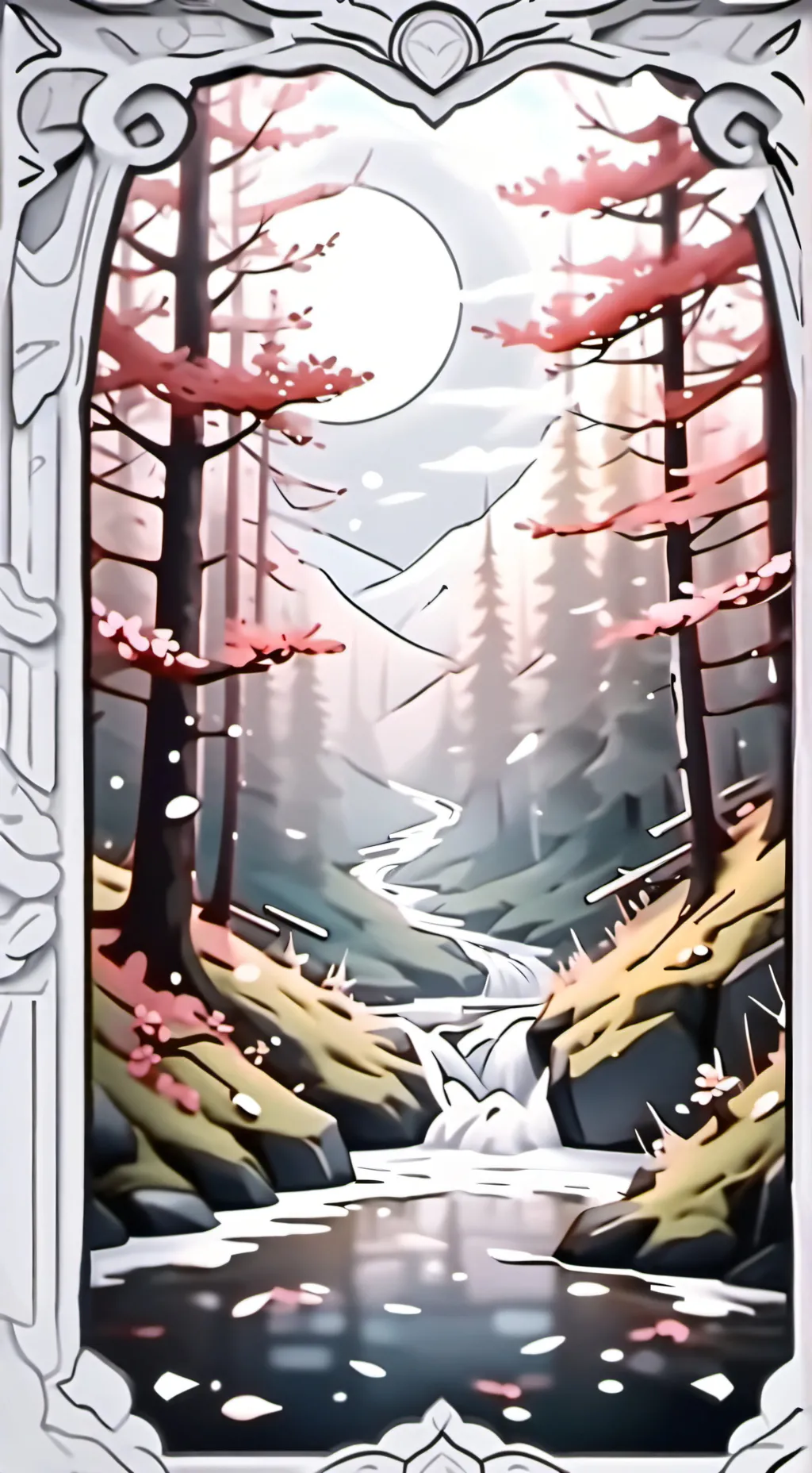 ai character: april folls day background