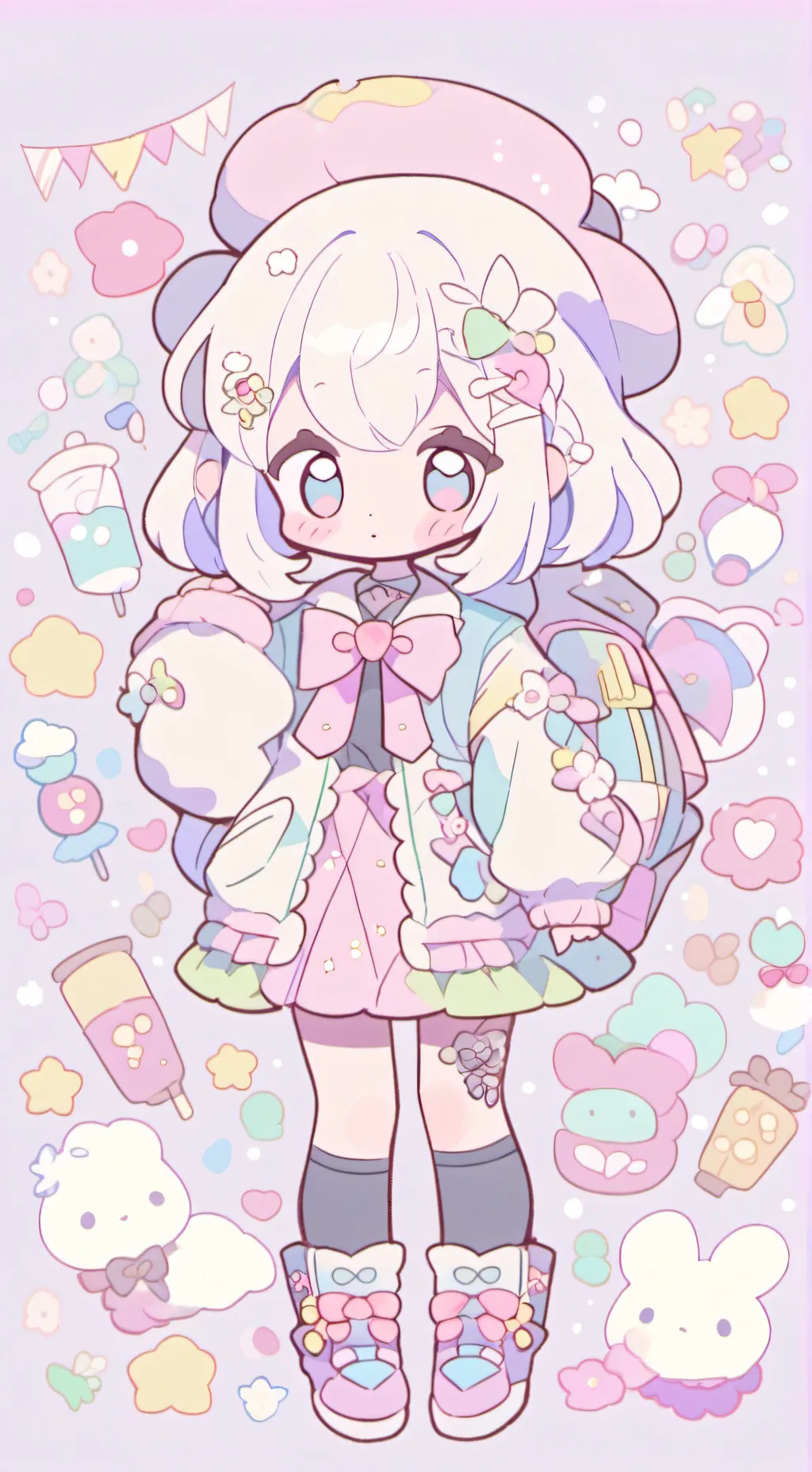 ai character: Crk resteraunt background