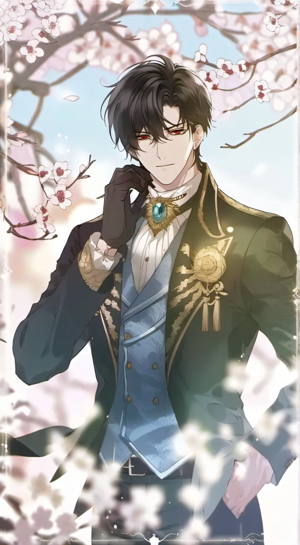 ai character: Damien background