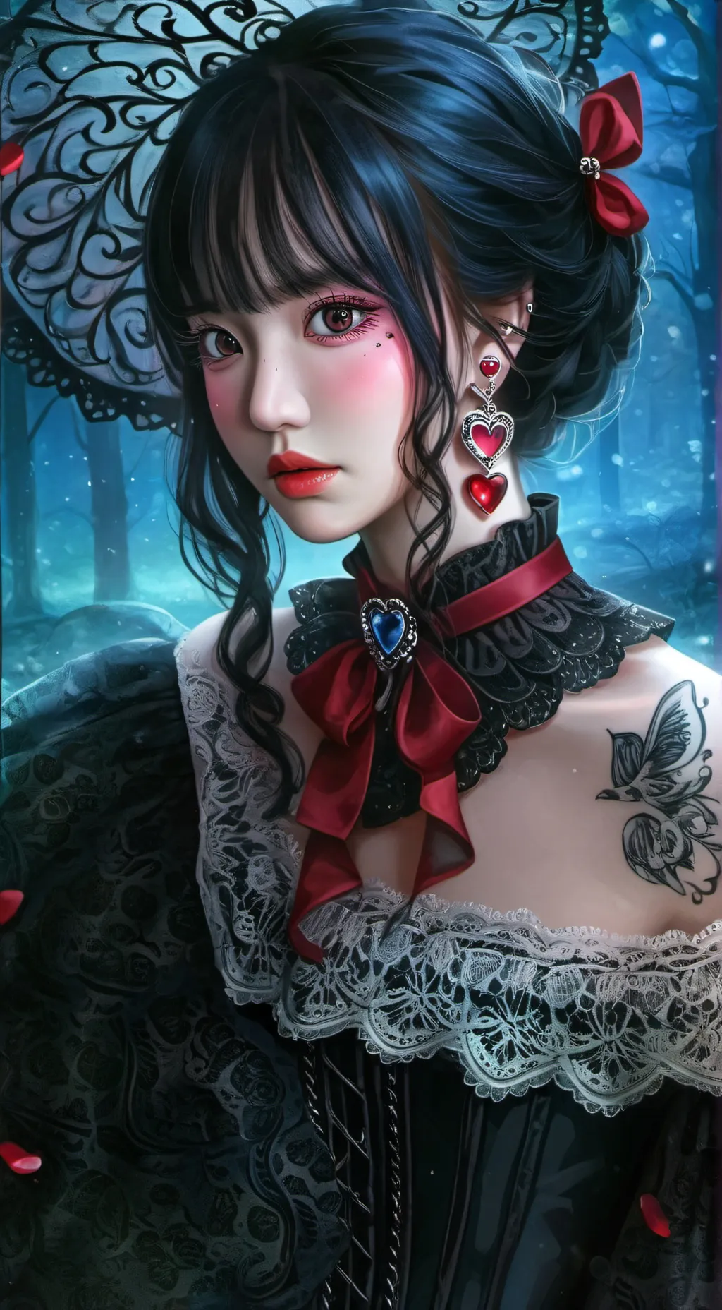 ai character: Vira Noelle background