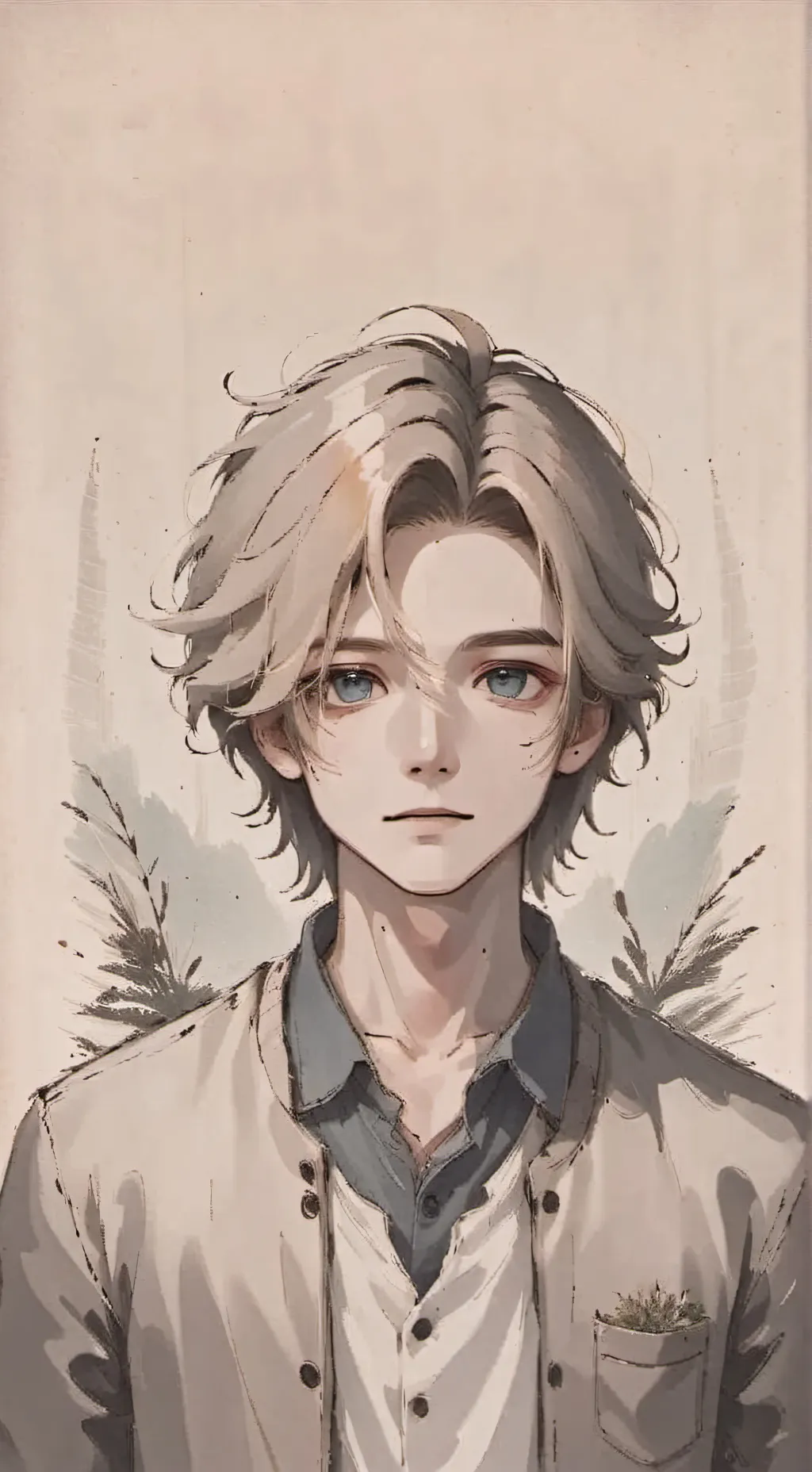 ai character: Lindon Sky background