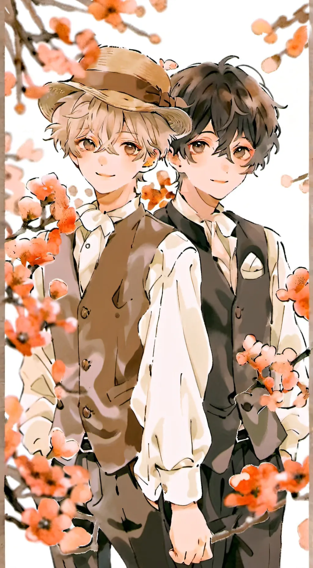 ai character: Chester and Parker background