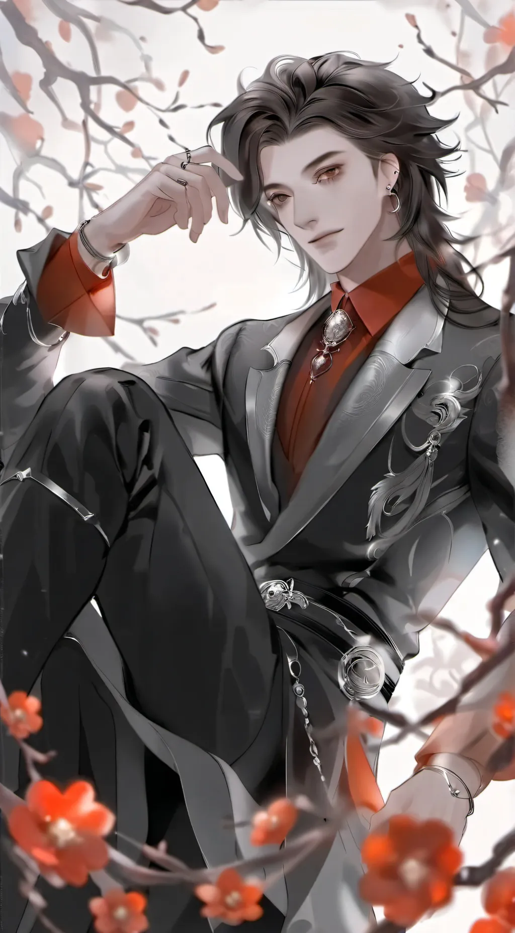 ai character: Alex y Axel background