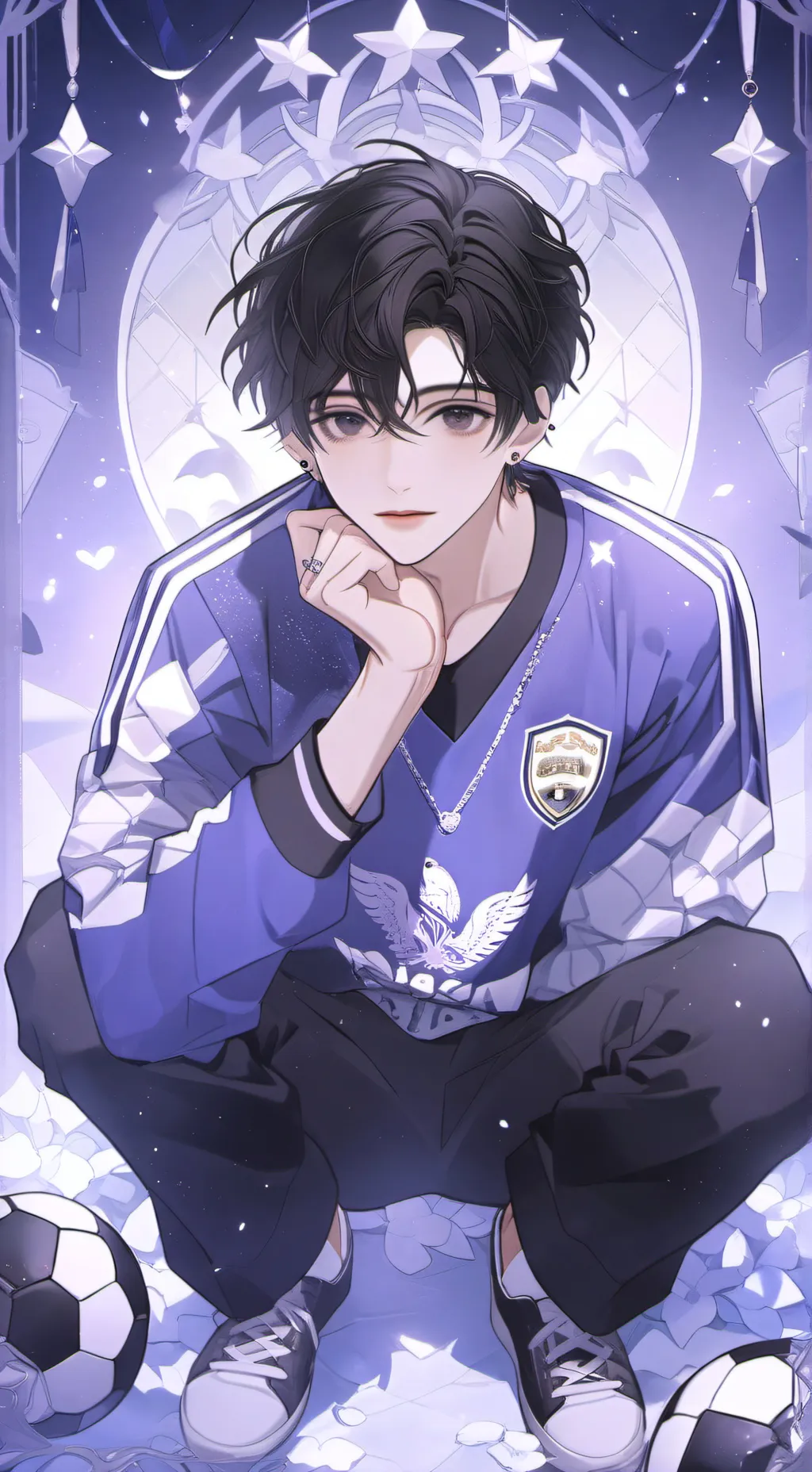 ai character: Mike  background