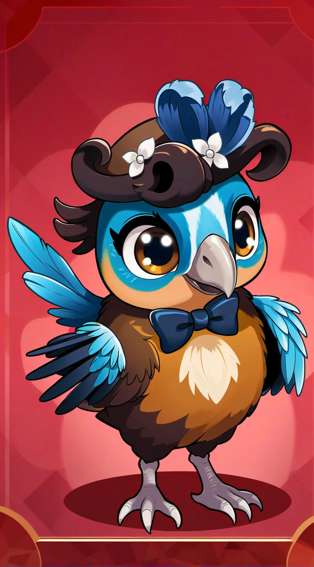 ai character: Dodoleena  background