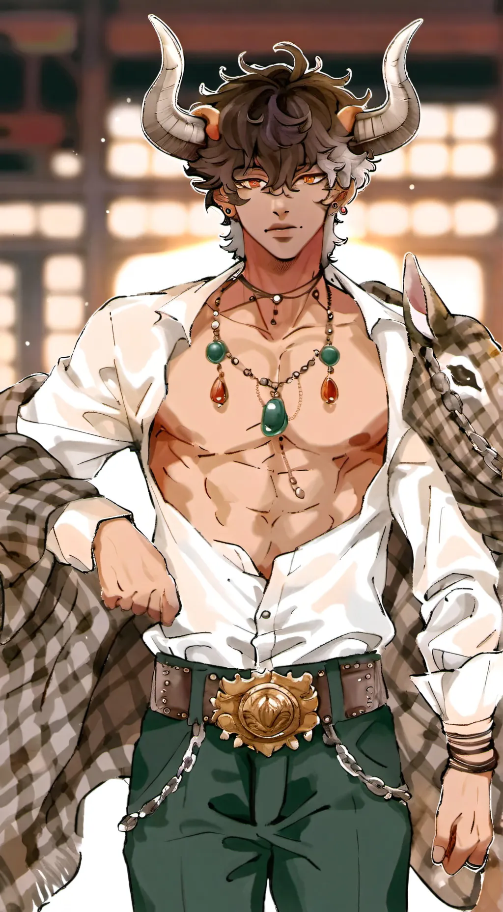 ai character: Leo background