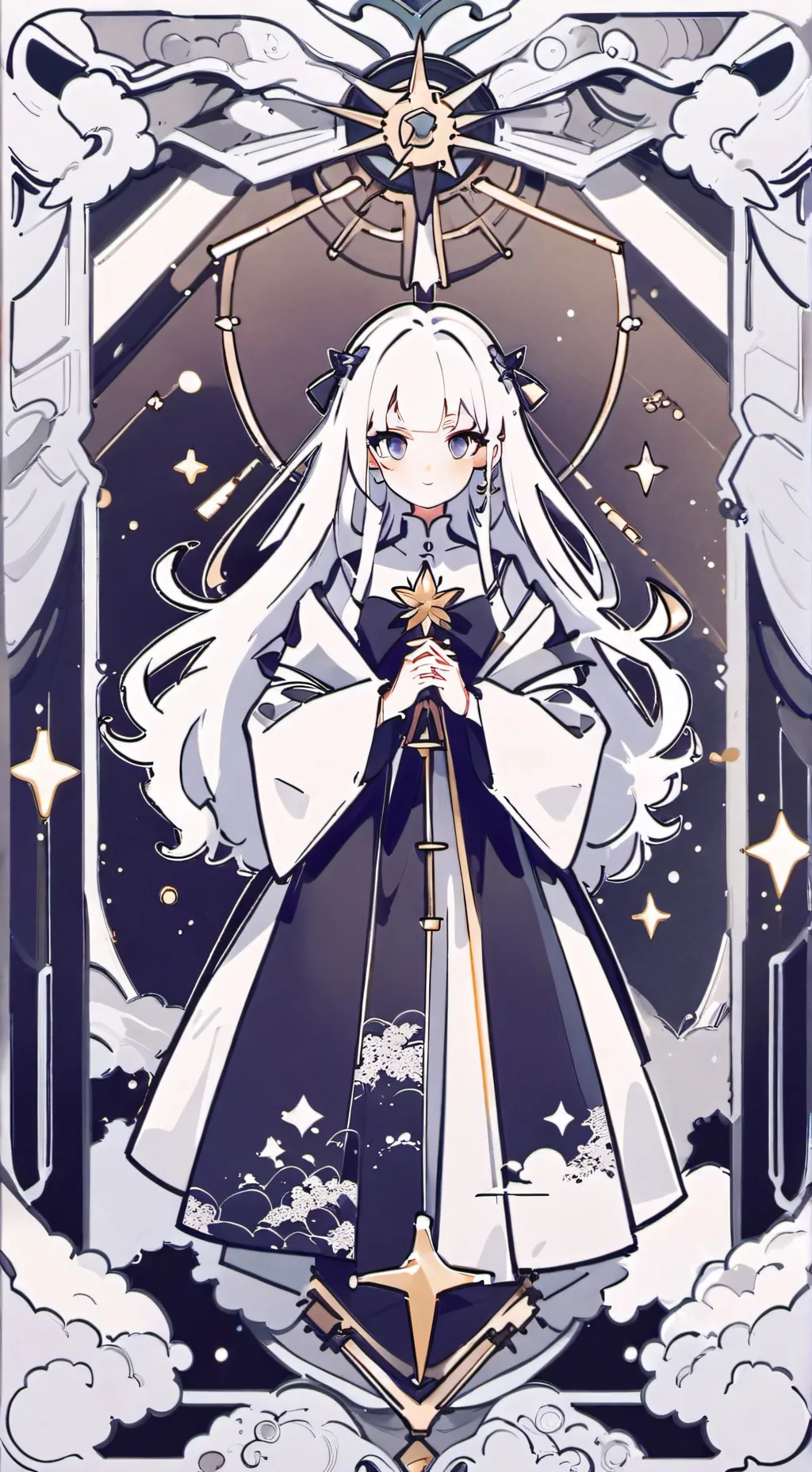 ai character: Azure Feather Feli background