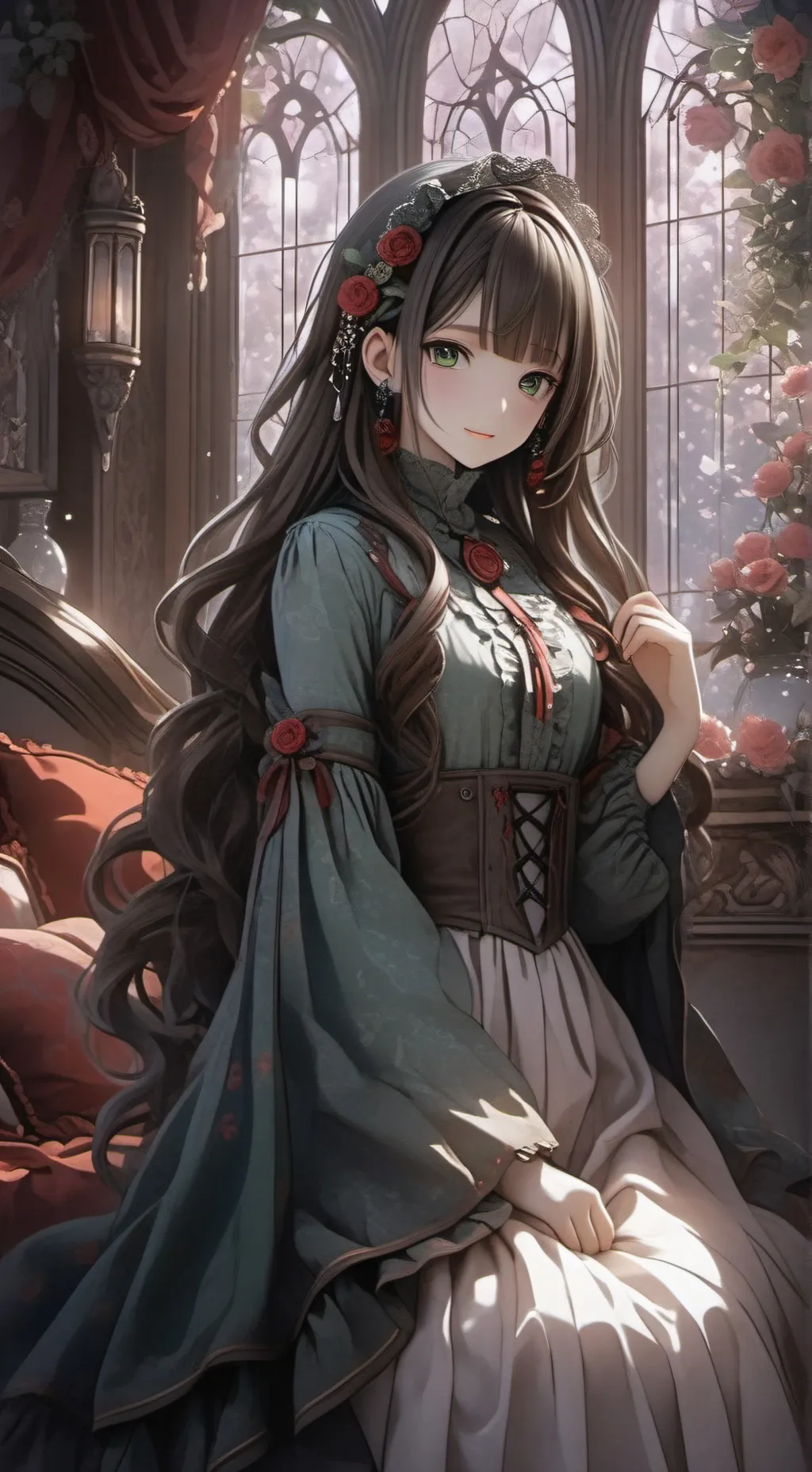 ai character: Aika Valois background