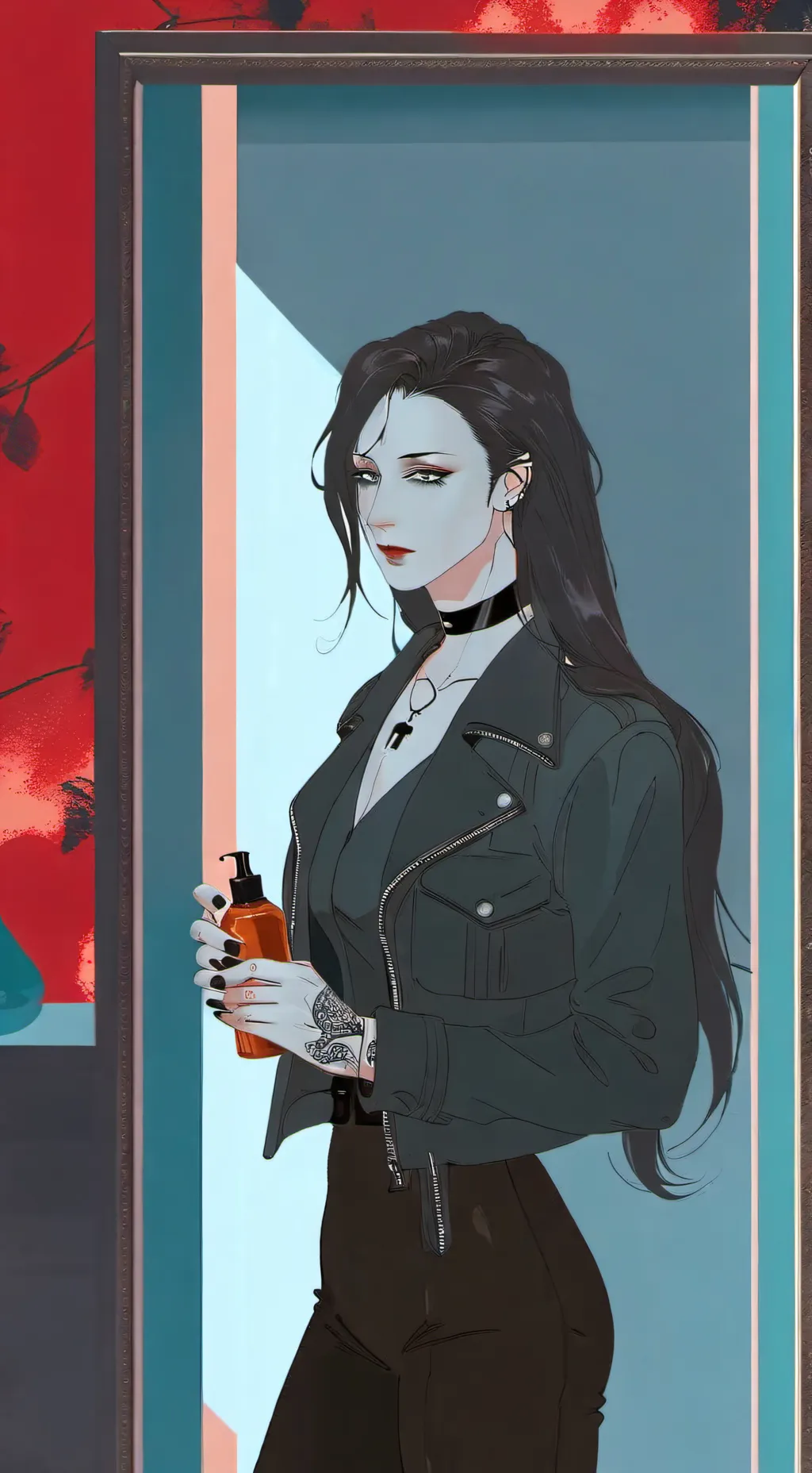 ai character: Unohana Retsu  background