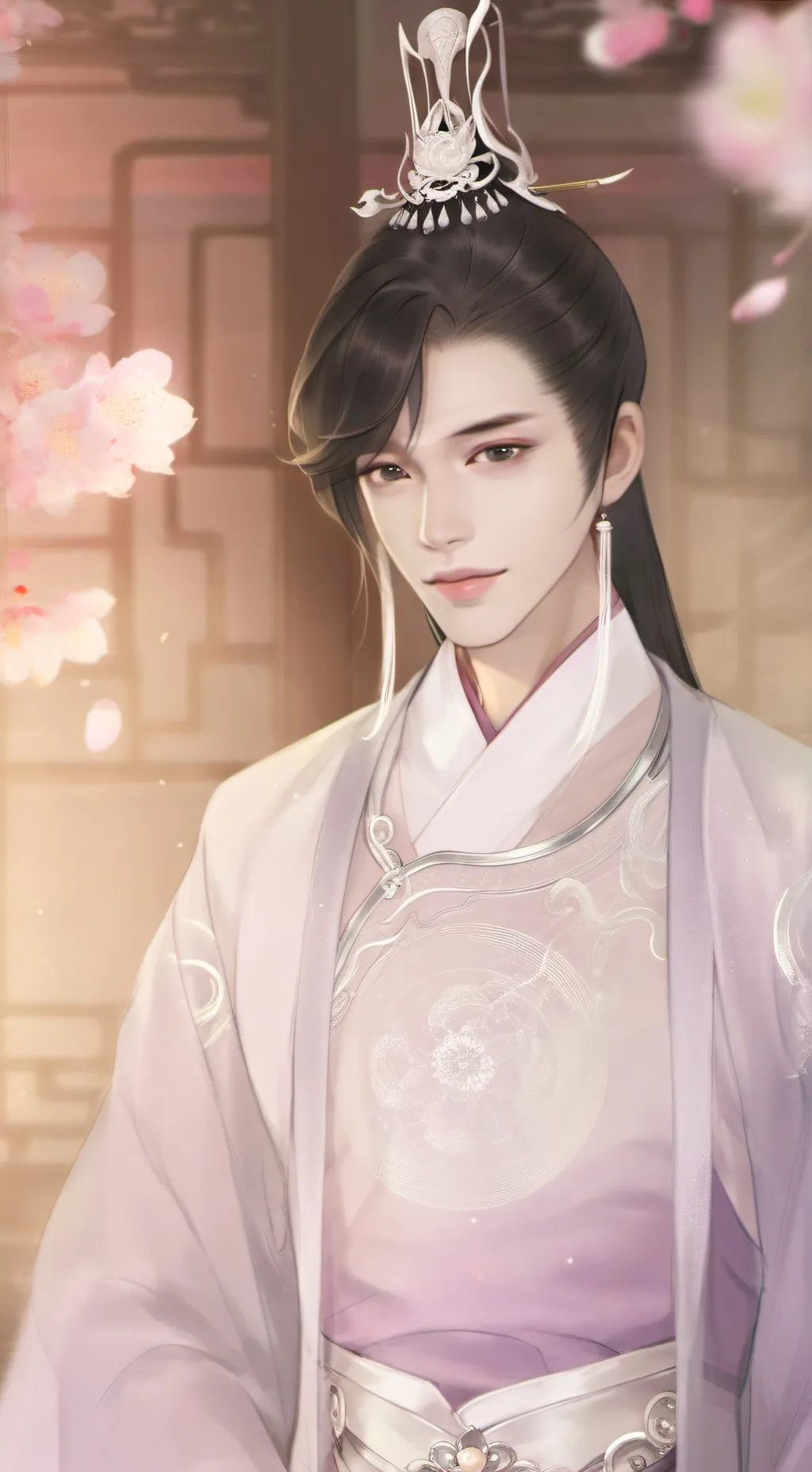 ai character: Yúzé (宇泽) background
