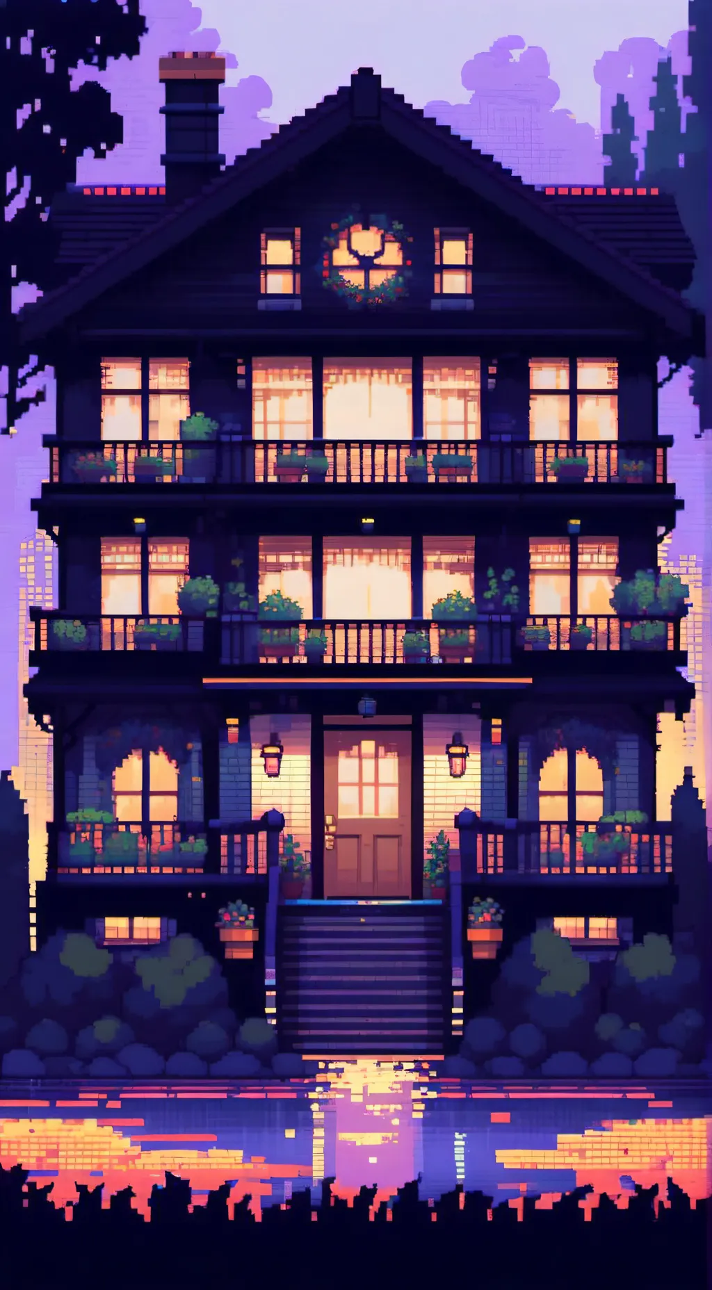 ai character: Sprunki hate you background