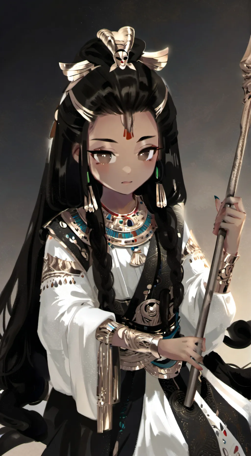 ai character: Burnt cheesecookie background