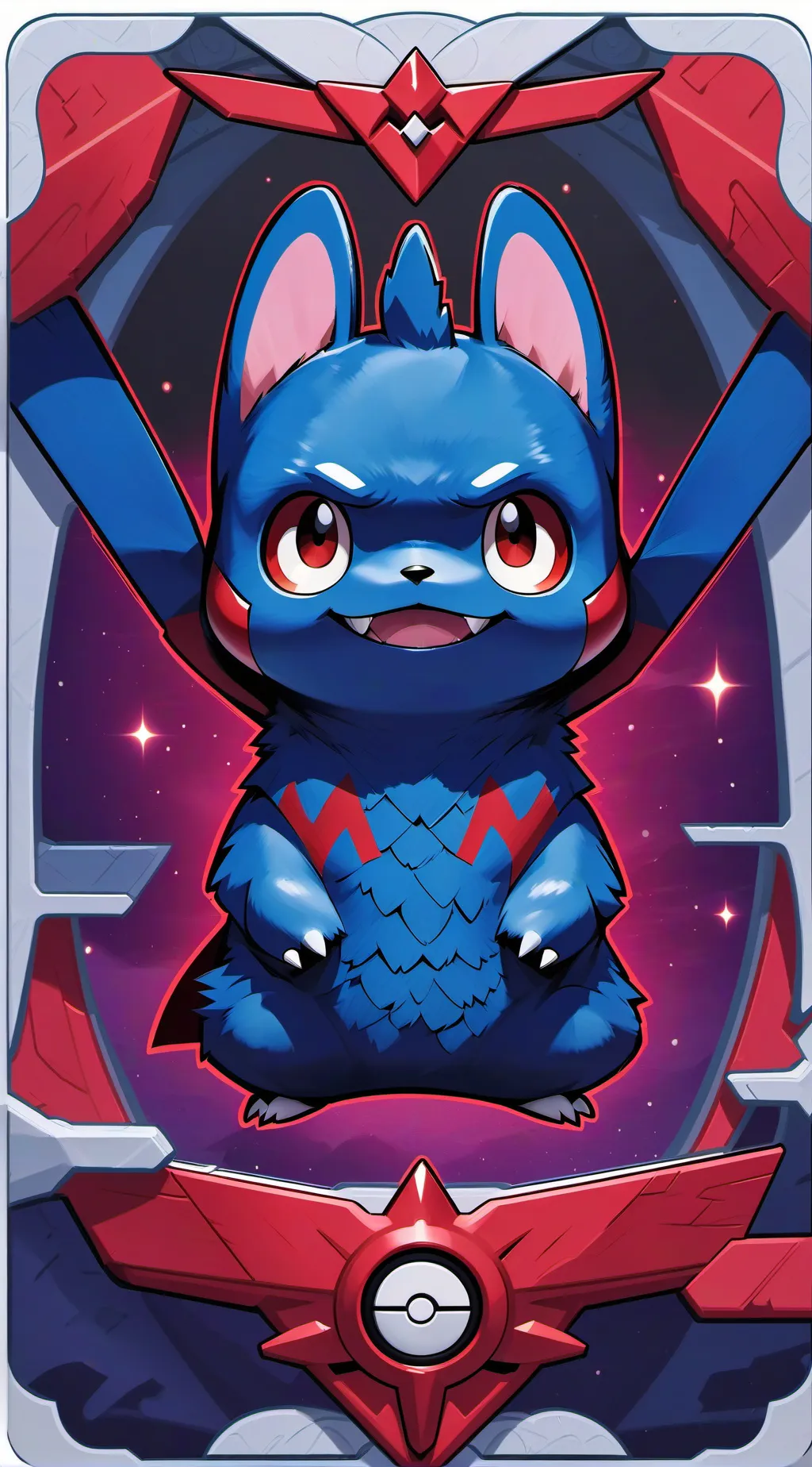 ai character: gato de temu  background