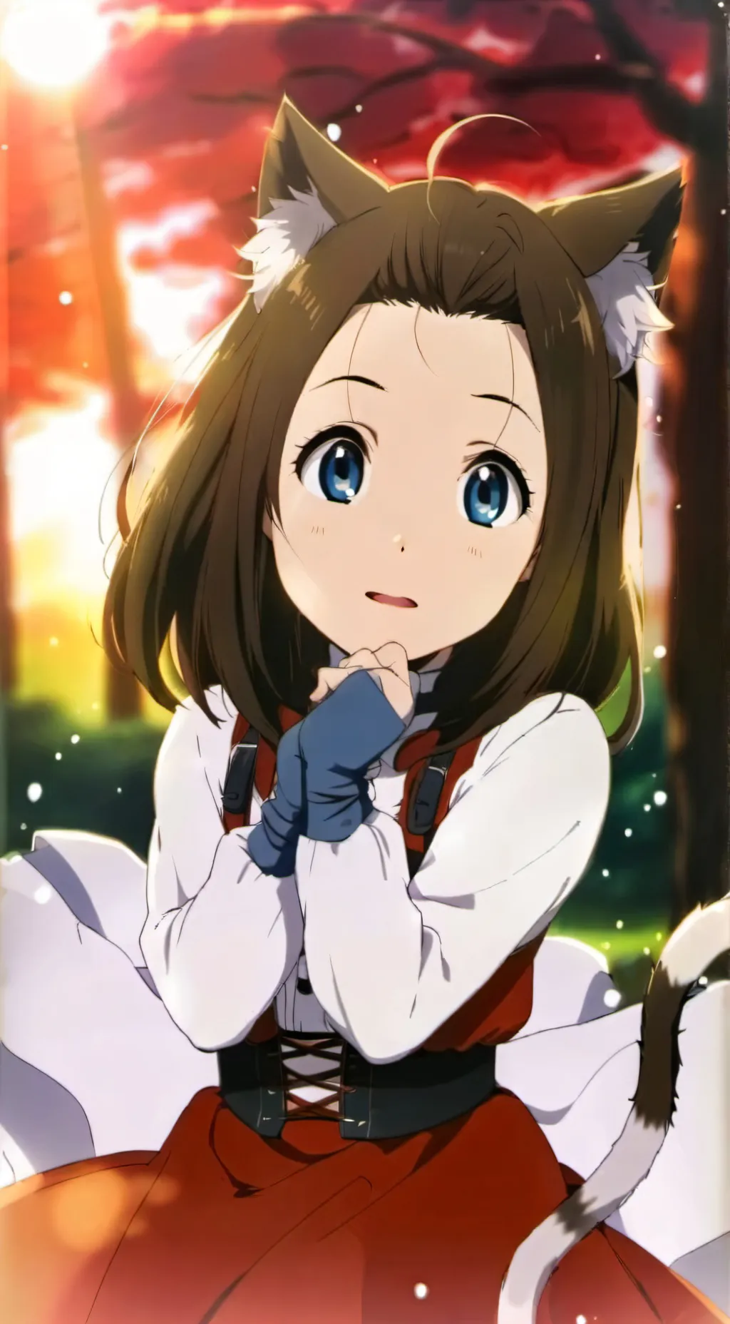 ai character: VR transmigration  background