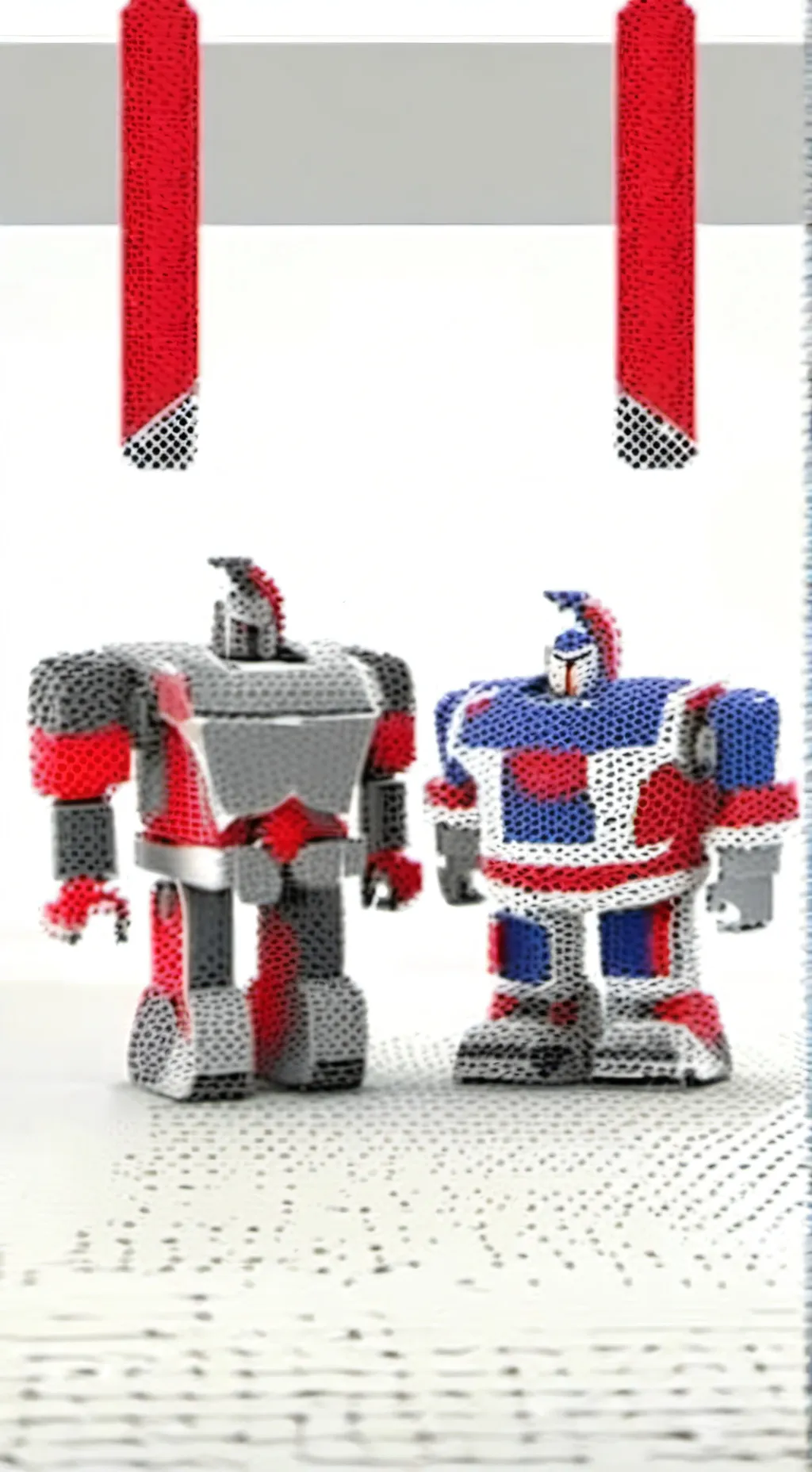 ai character: thicc optimus background