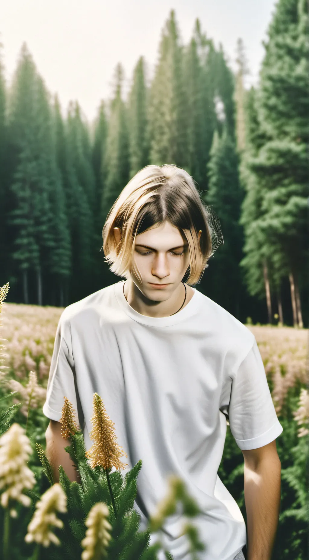 ai character: kurt Cobain  background