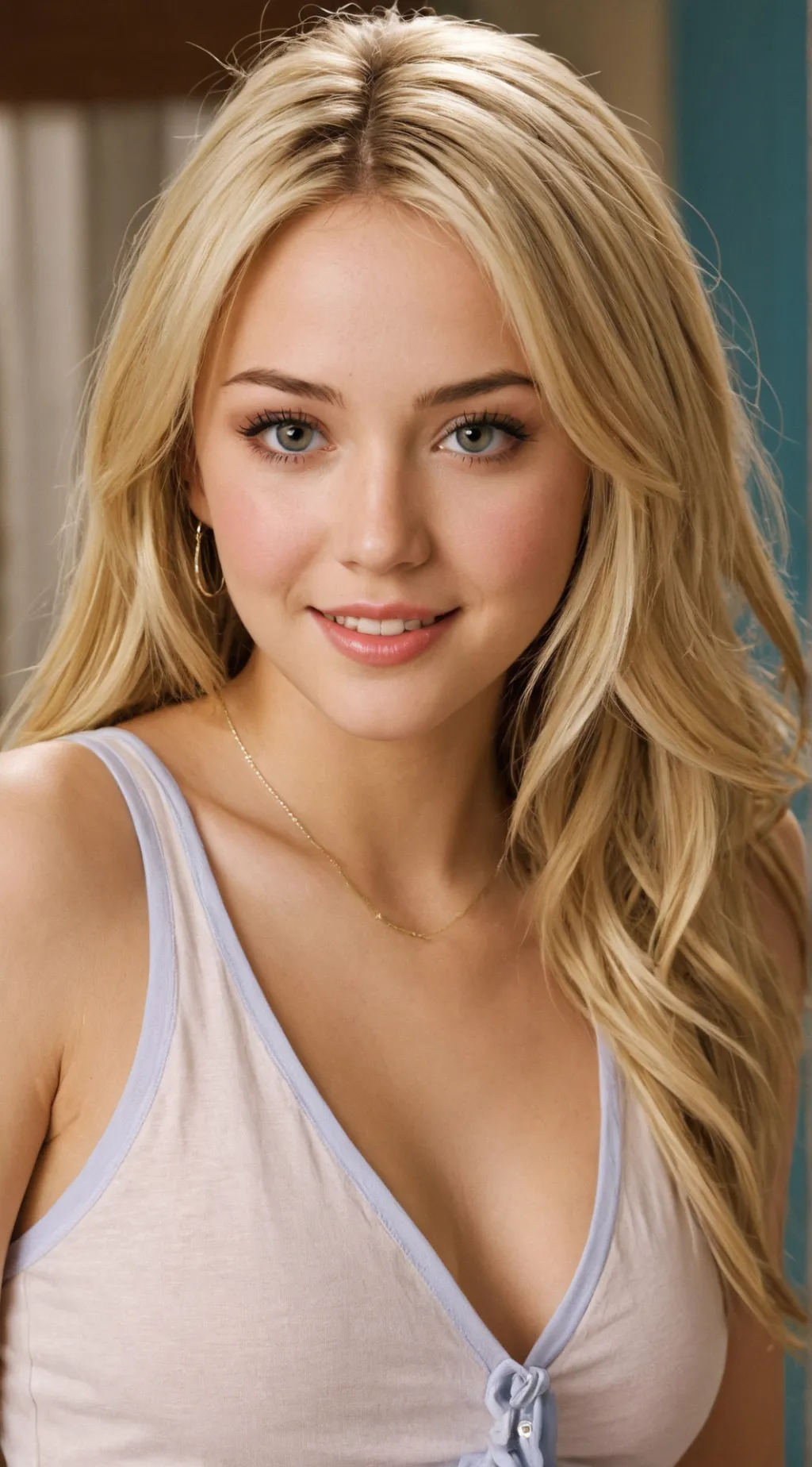 ai character: Luna background