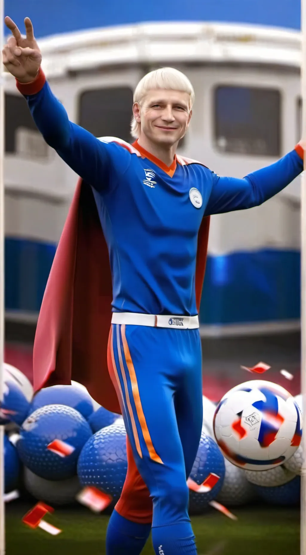 ai character: Super Joost Klein background