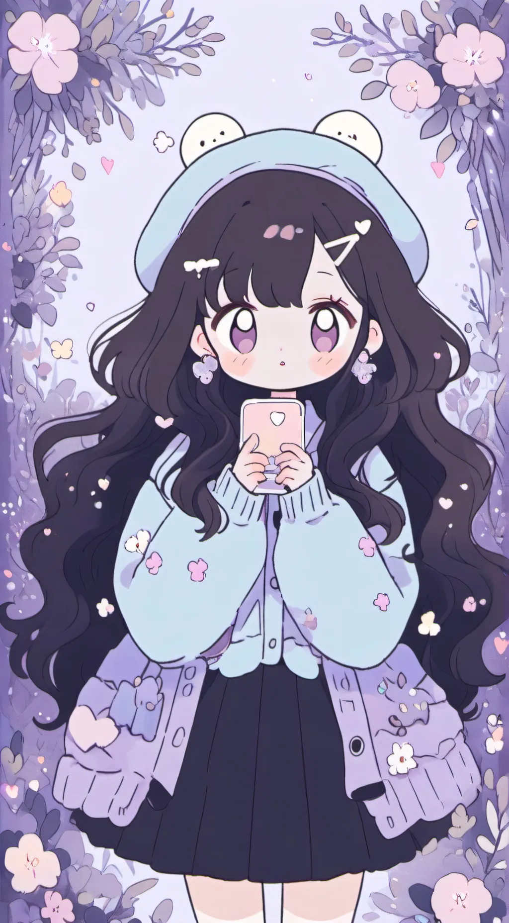 ai character: <Stray kids × tu> background