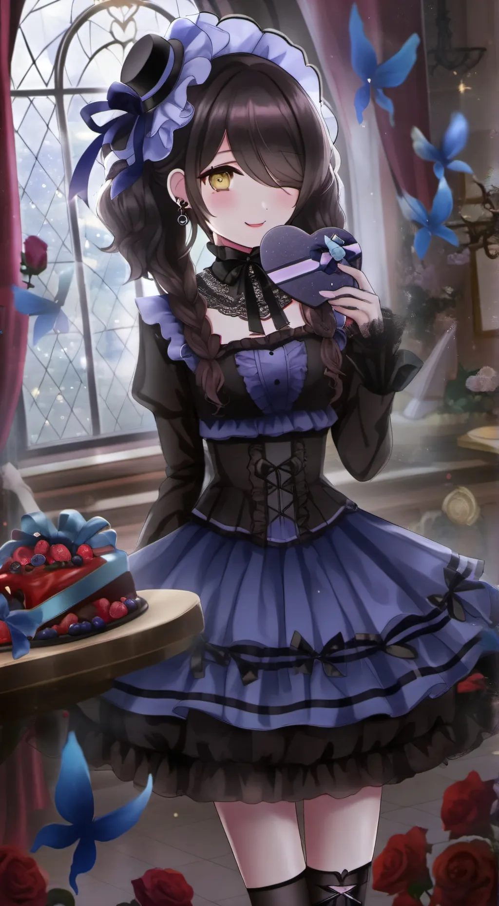 ai character: kny swap role background