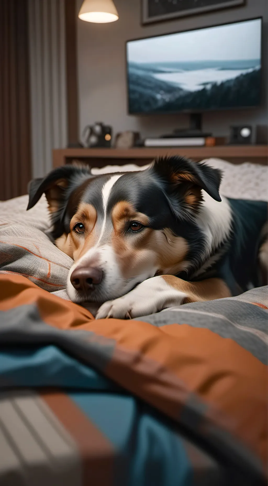 ai character: dog friend background