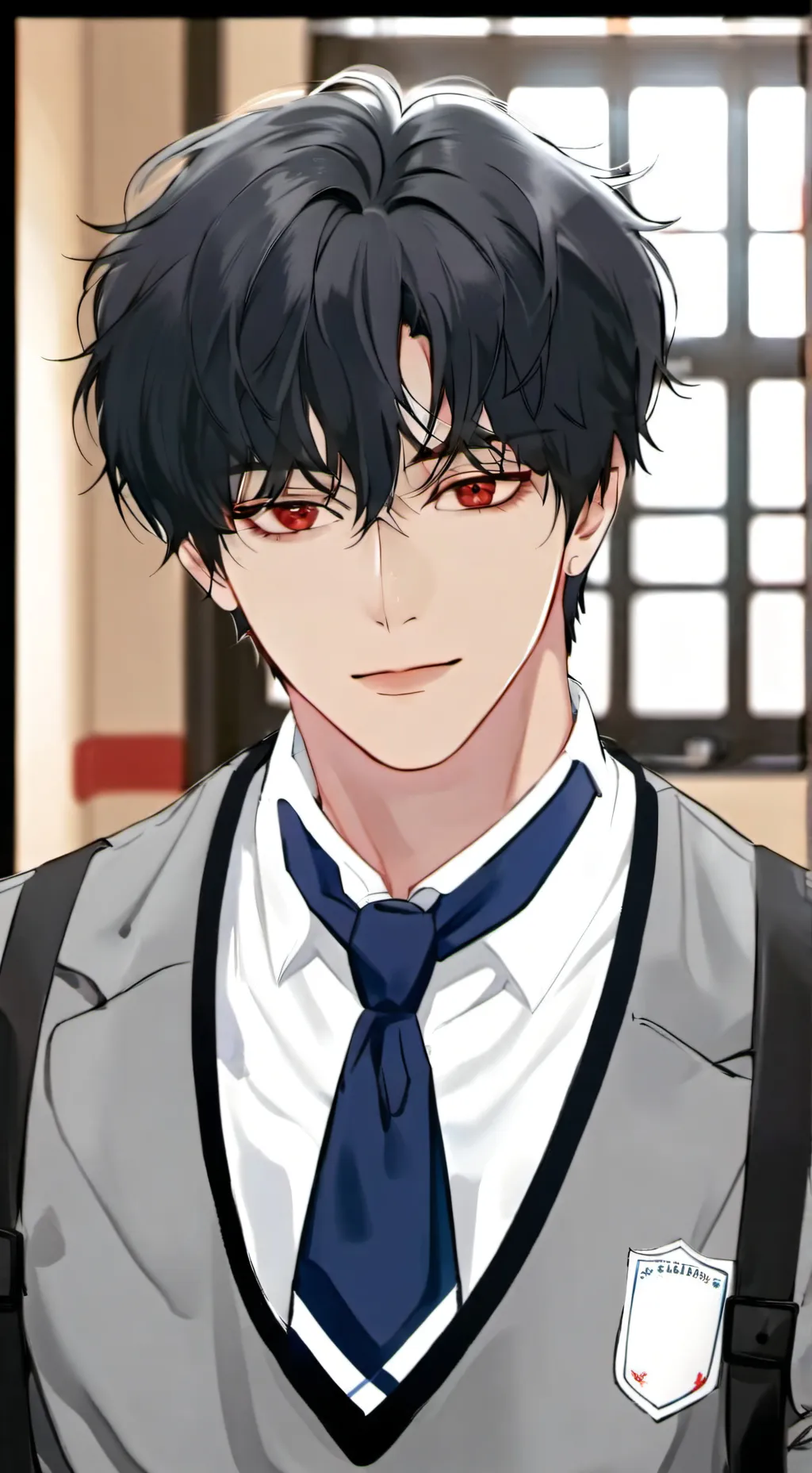 ai character: junwoo background