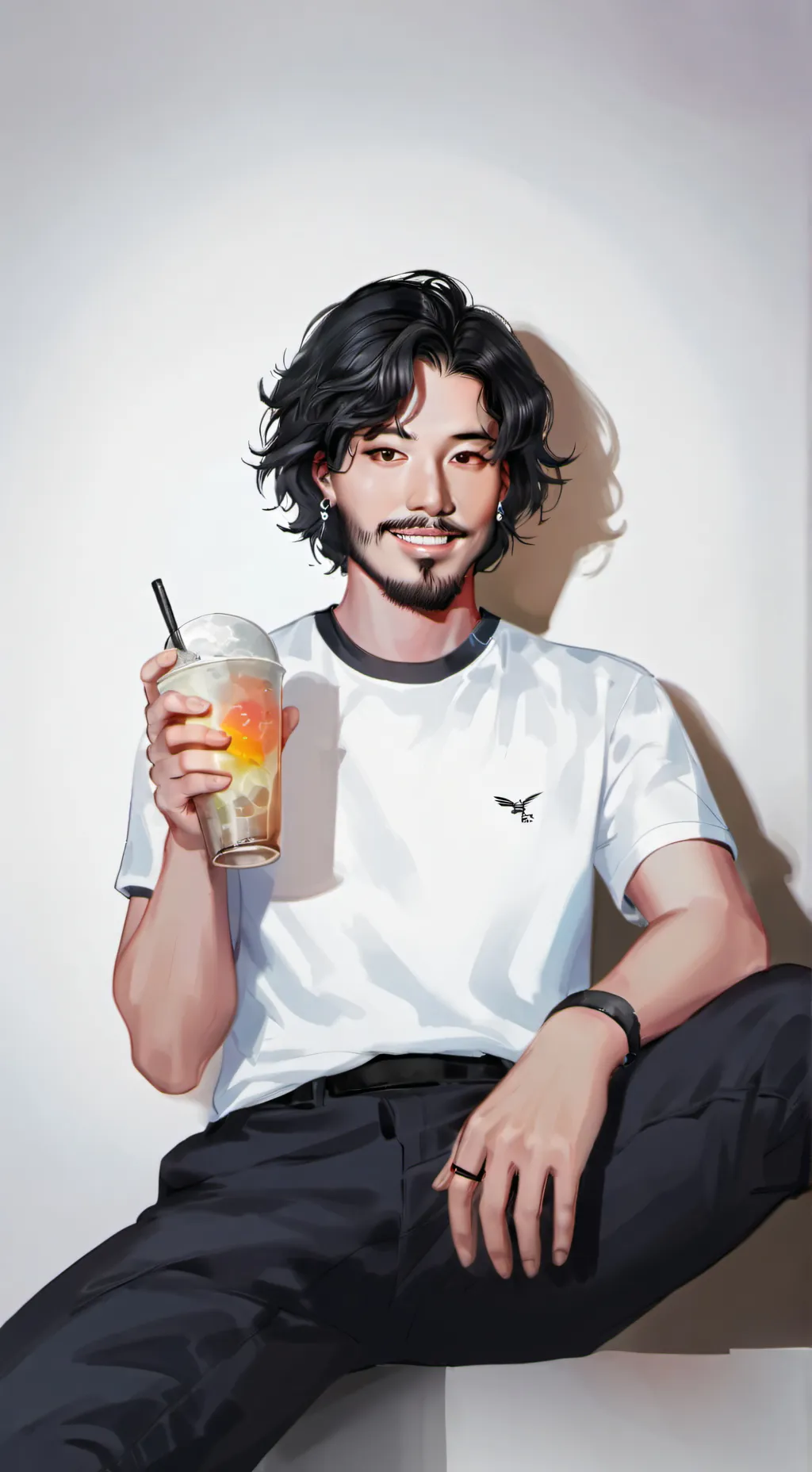 ai character: SNC bored background