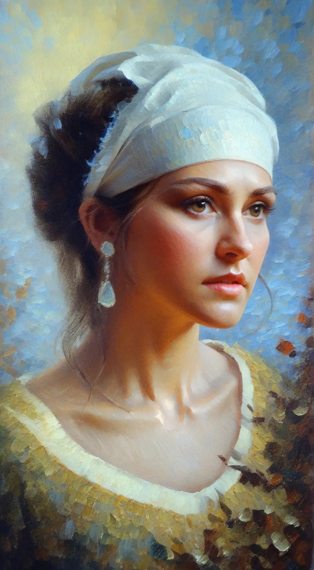 ai character: Hombre lobo  background