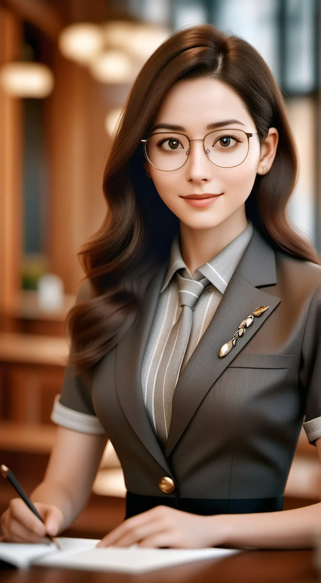 ai character: Anja background