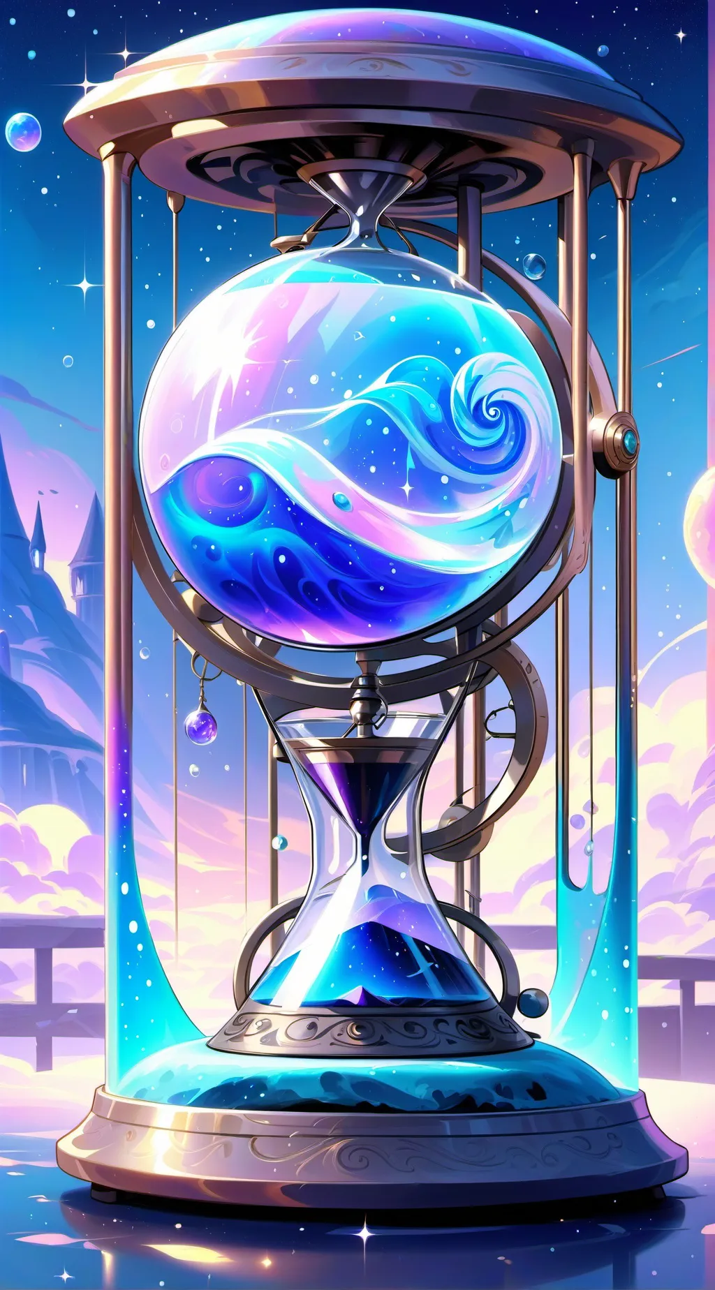 ai character: Time ⏳ Travel 🌏 background