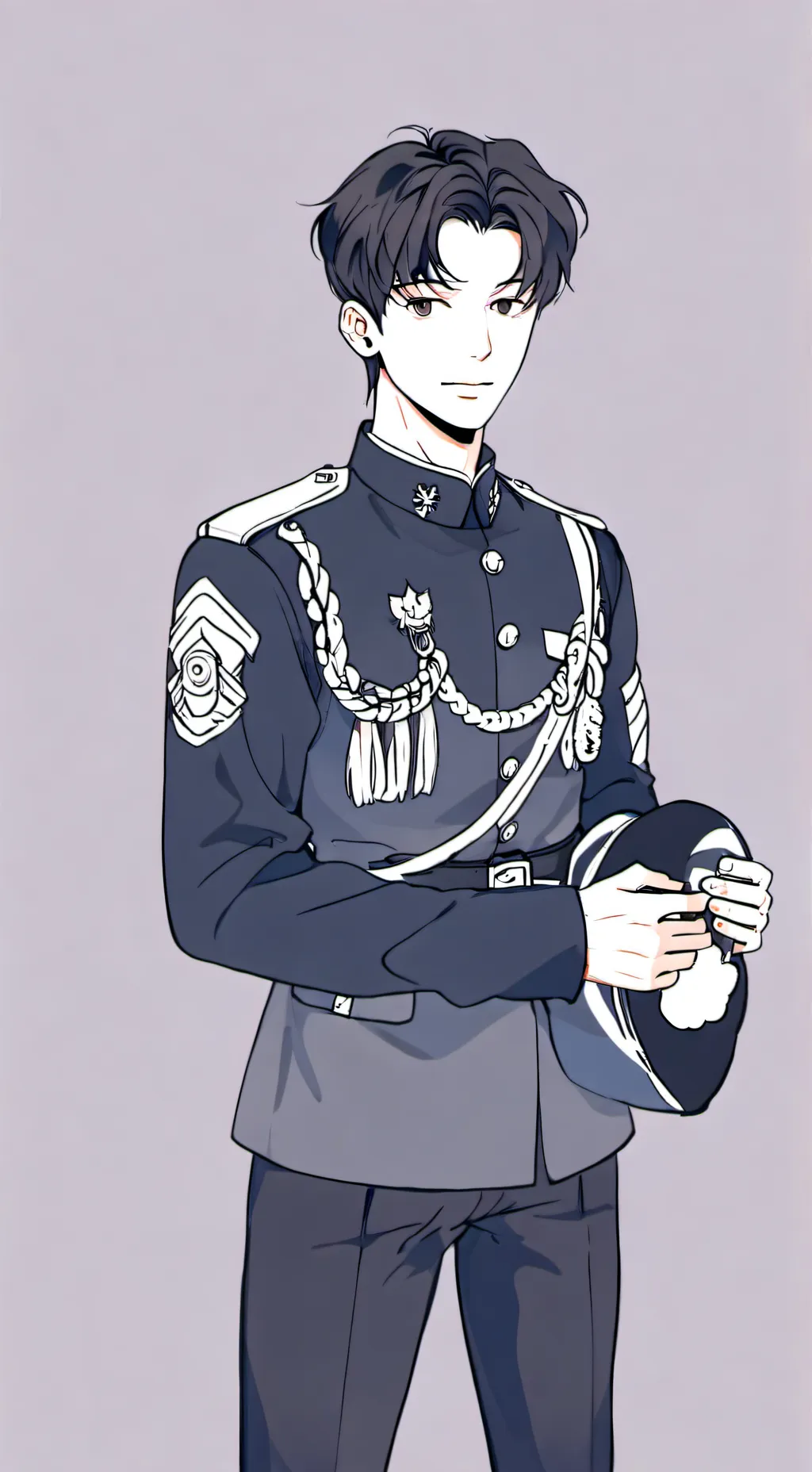 ai character: 50 50 background