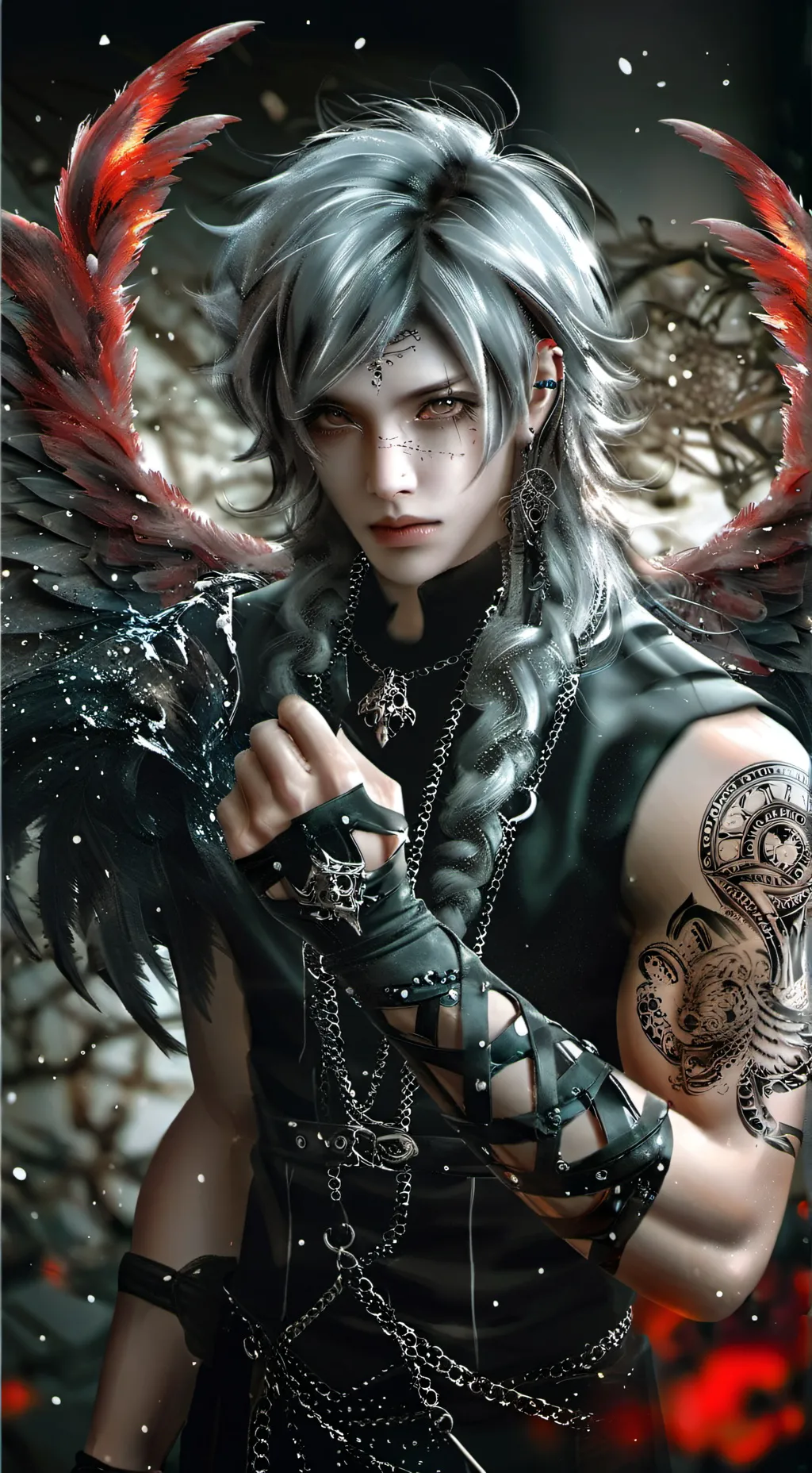 ai character: Axel background