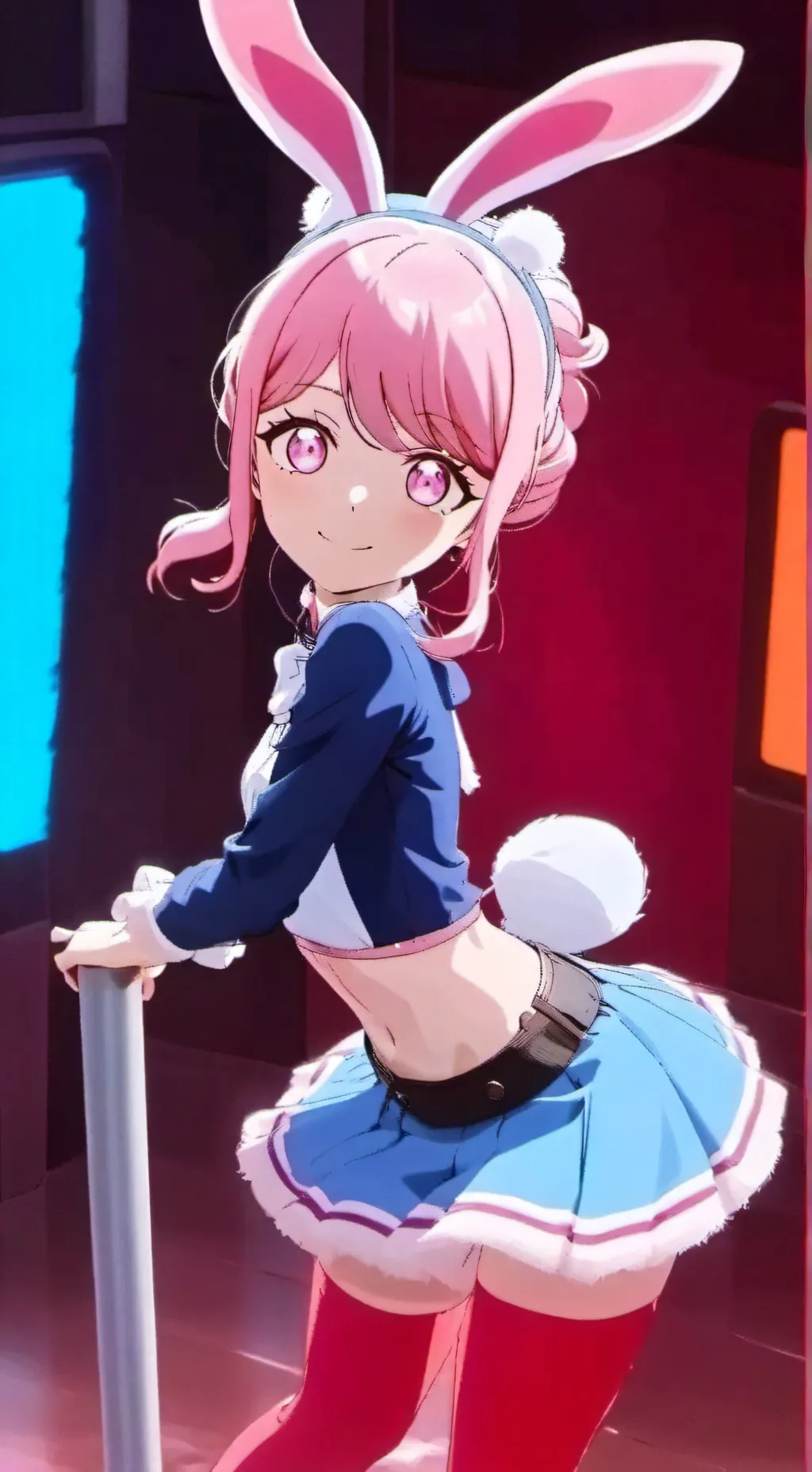 ai character: Molly 🎀🌺👠 background