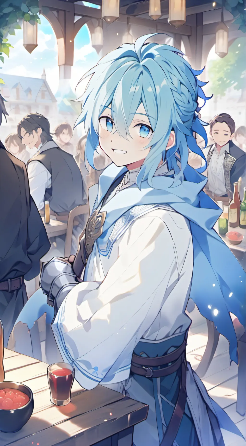 ai character: Meiki background