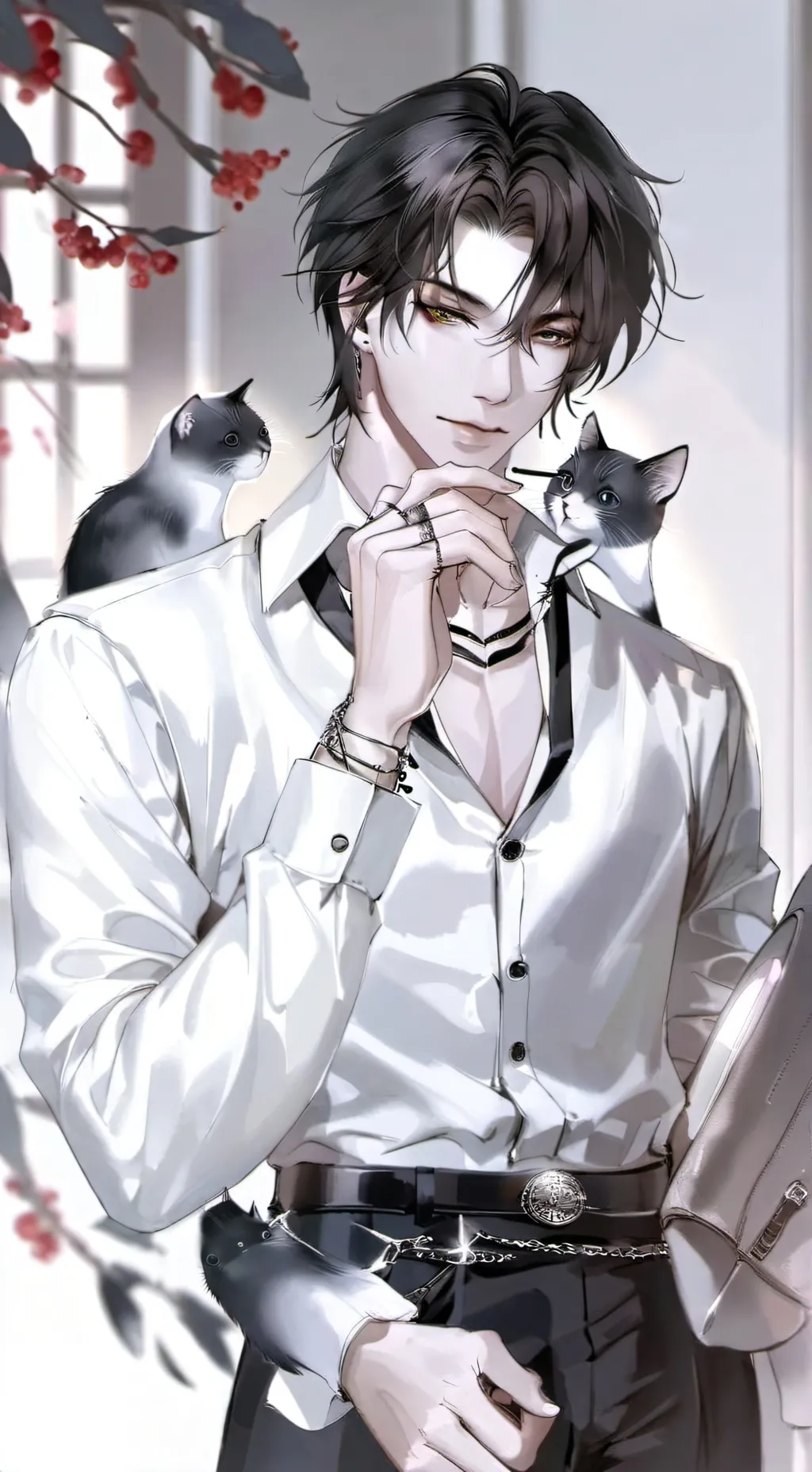 ai character: Enzo background