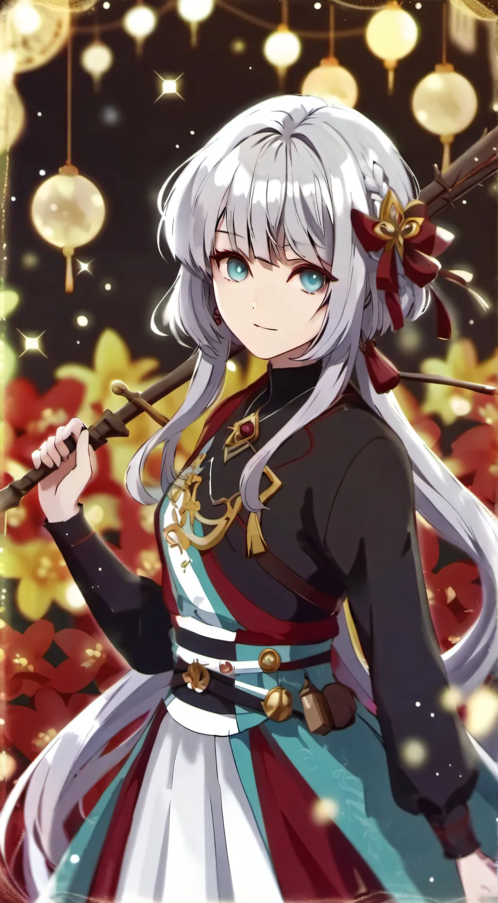 ai character: НАСТЯ background