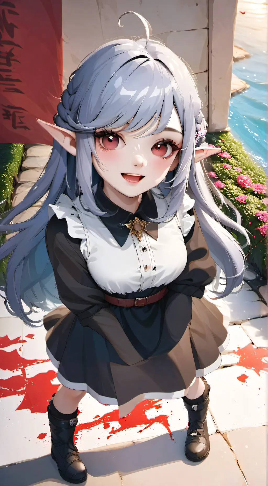 ai character: Lily background
