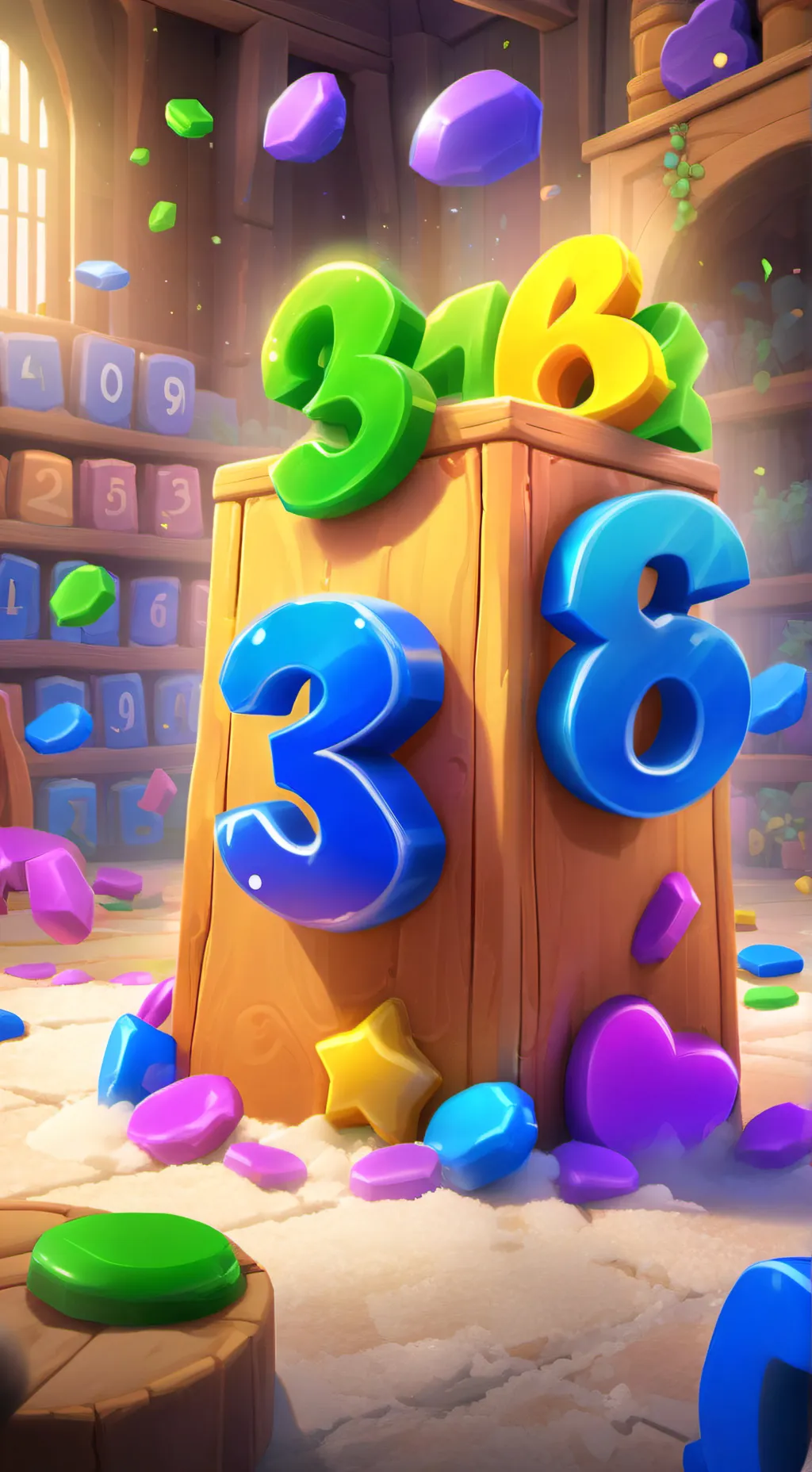 ai character: Count with me background