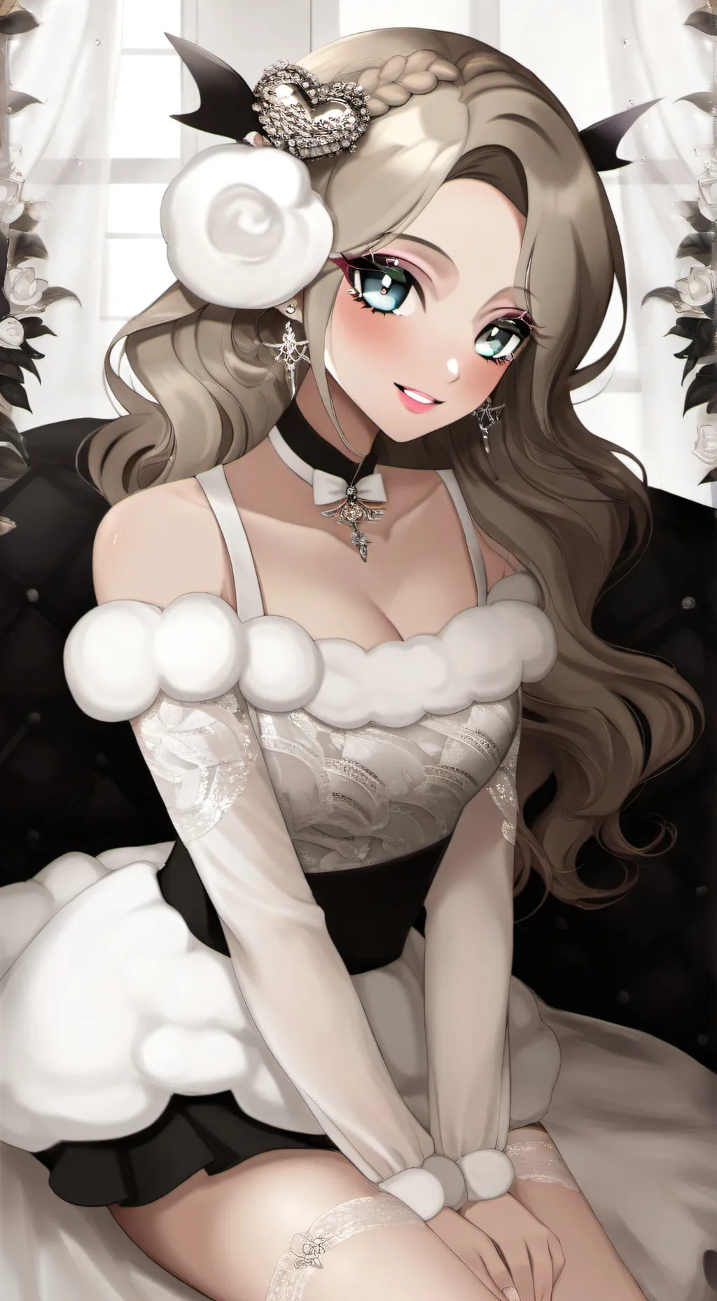 ai character: Tamia  background