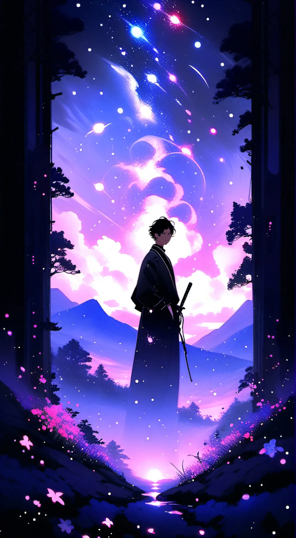 ai character: MD weird shirts background