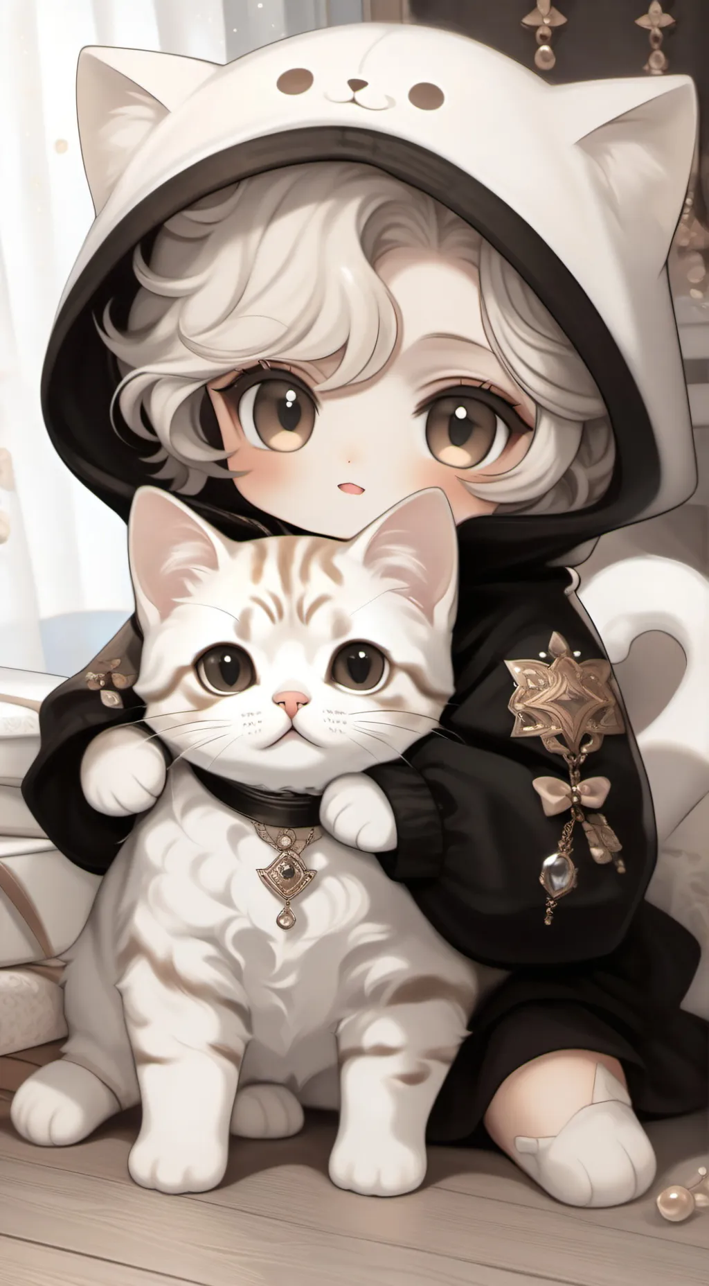 ai character: Lily background