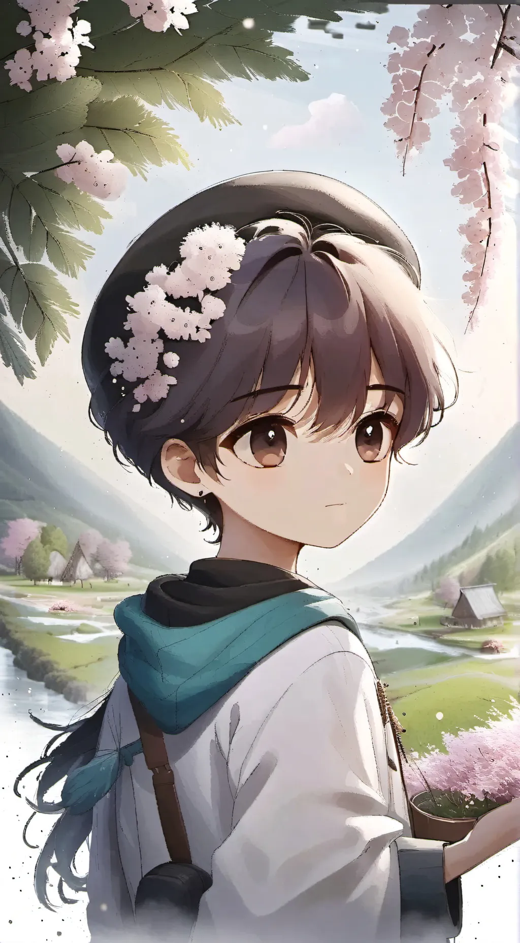 ai character: Isadora  background