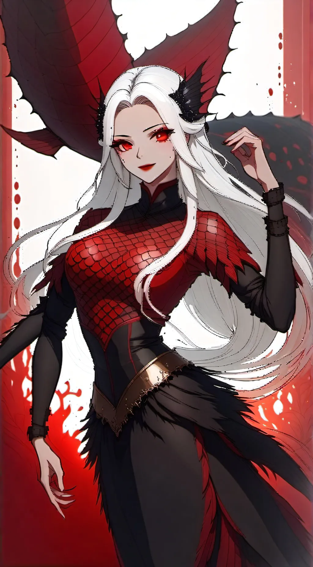 ai character: Rán  background