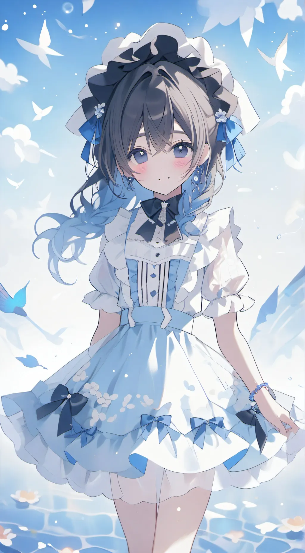 ai character: 🅜🅐🅨🅐 background