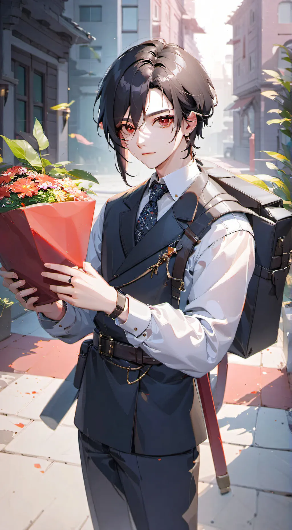 ai character: Evan background