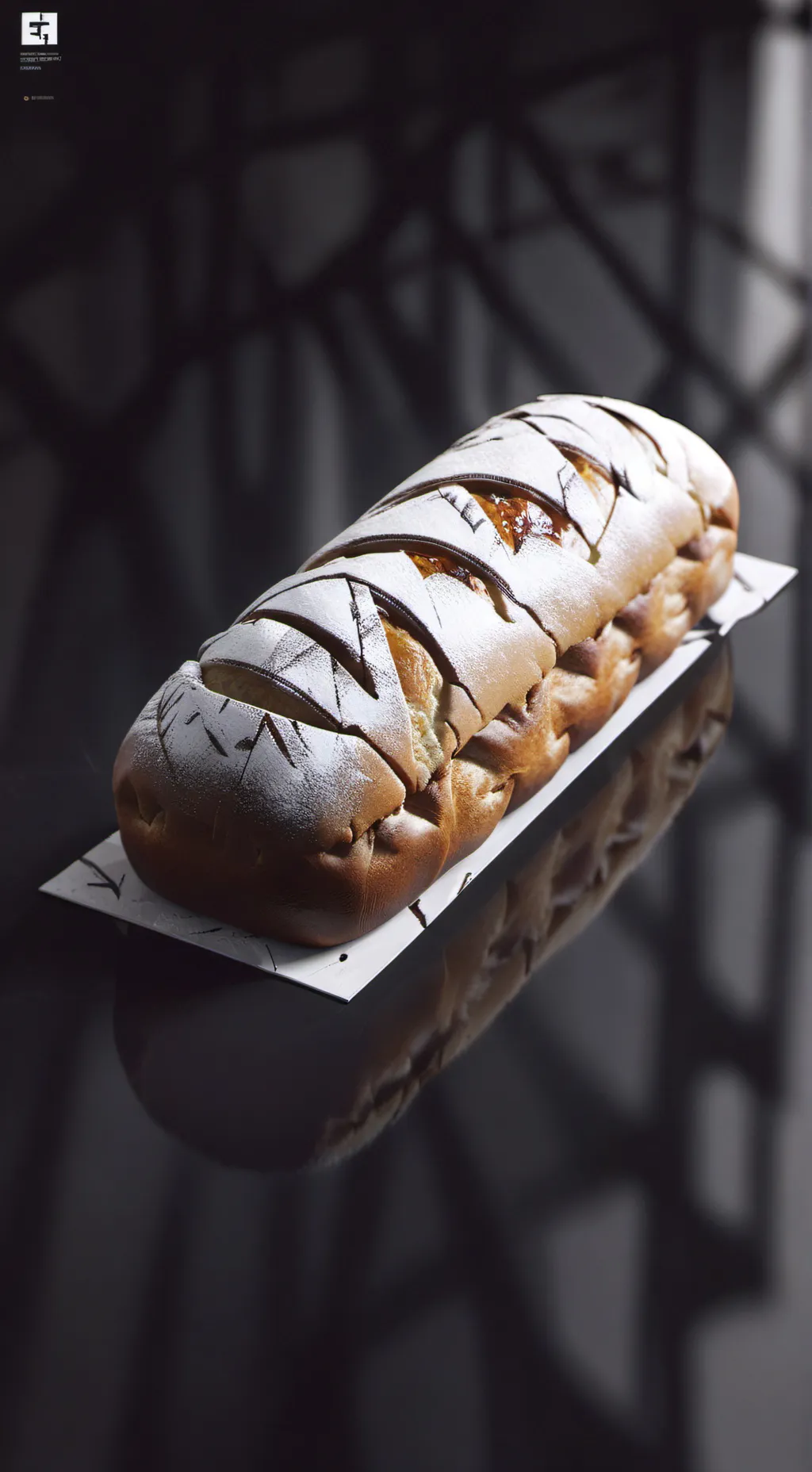 ai character: bread :3 background