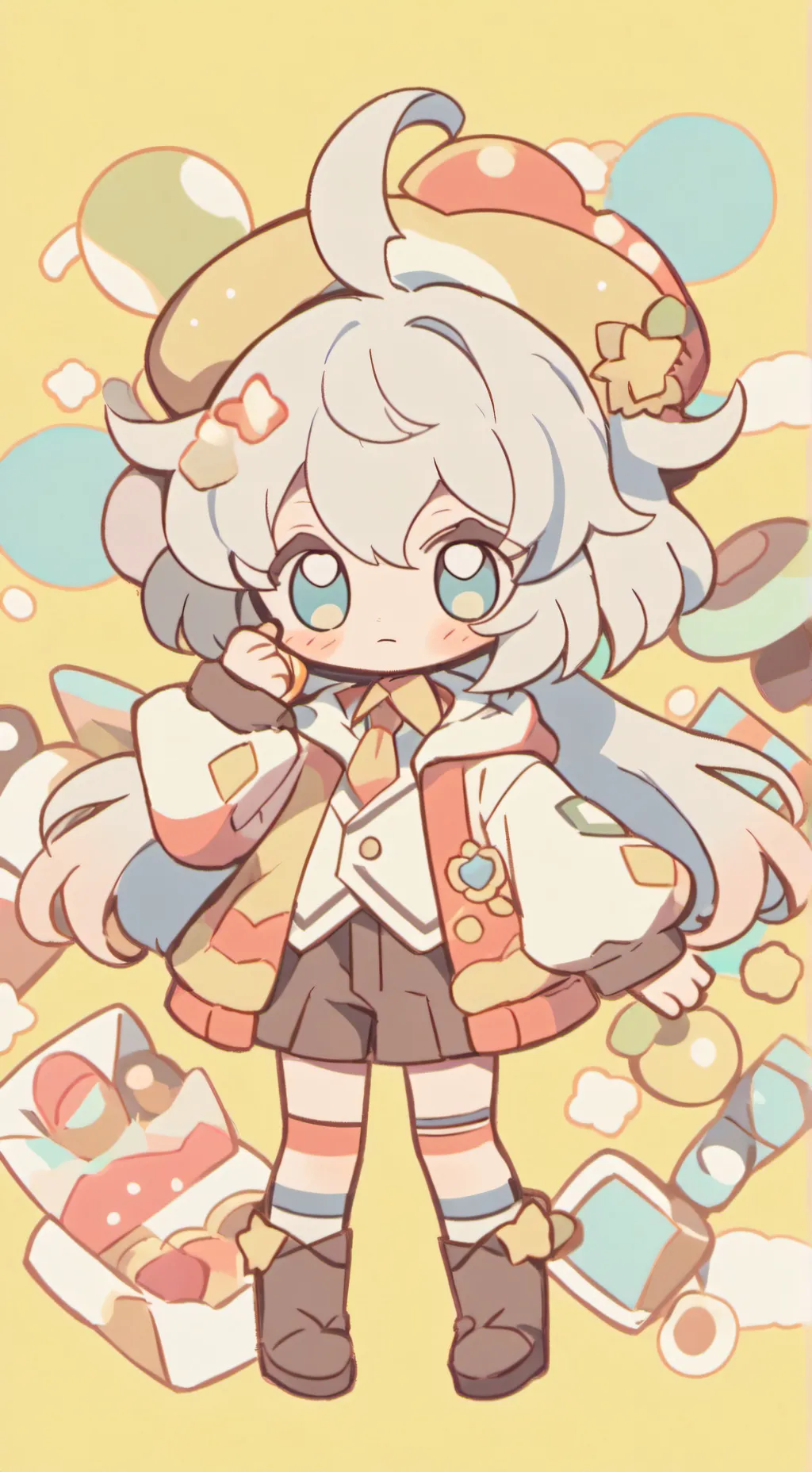 ai character: Dandy’s world background