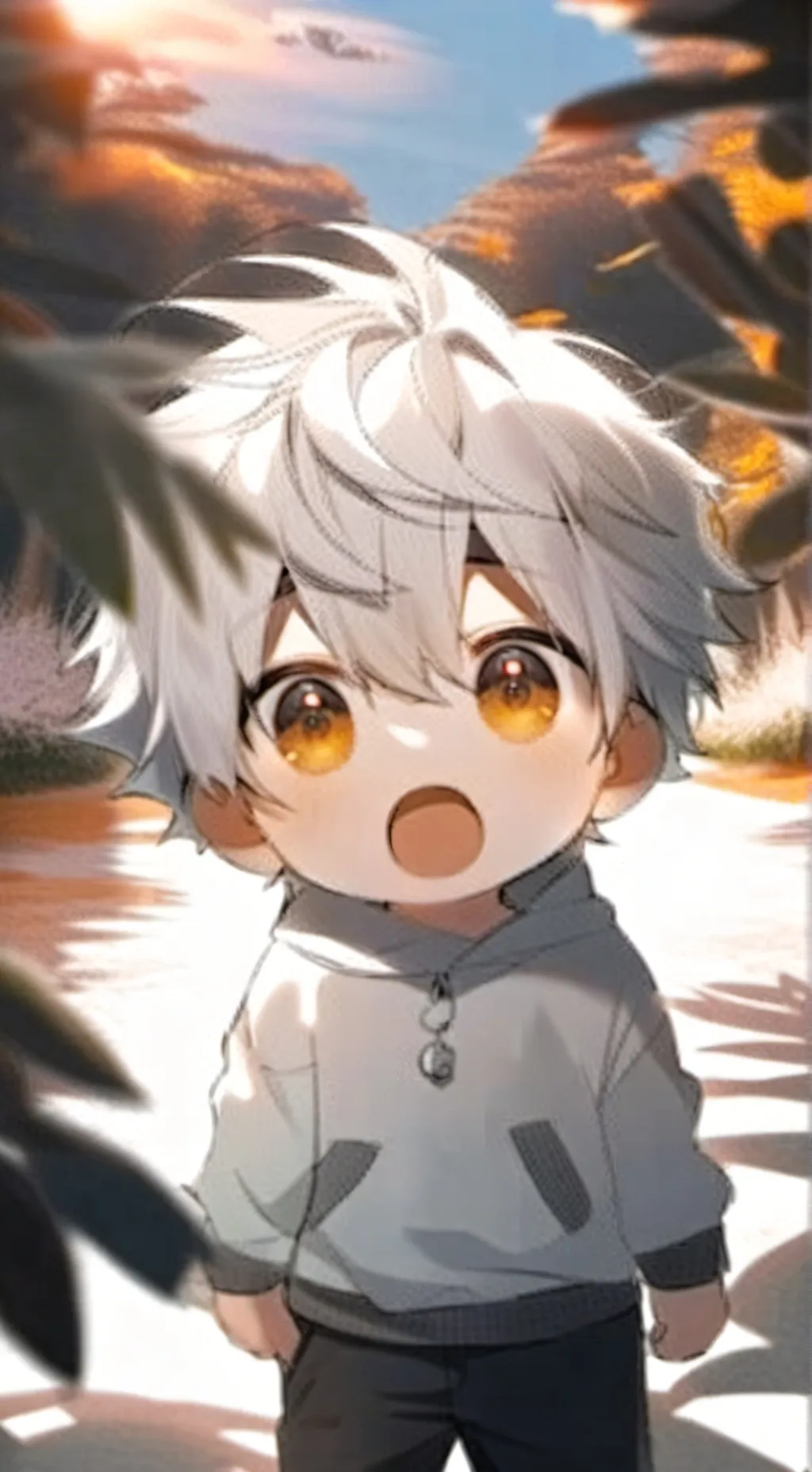 ai character: baby mike background