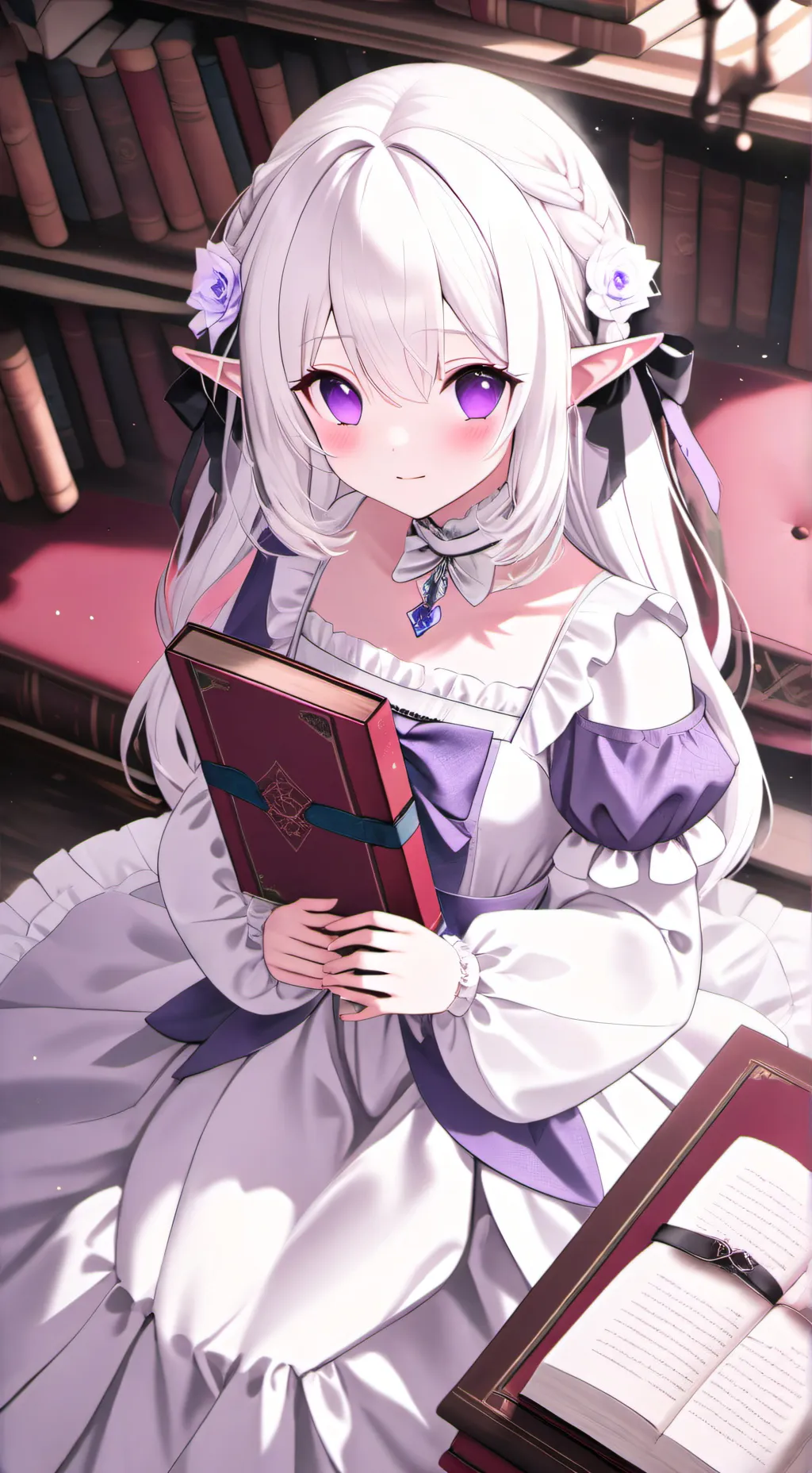 ai character: Elara background